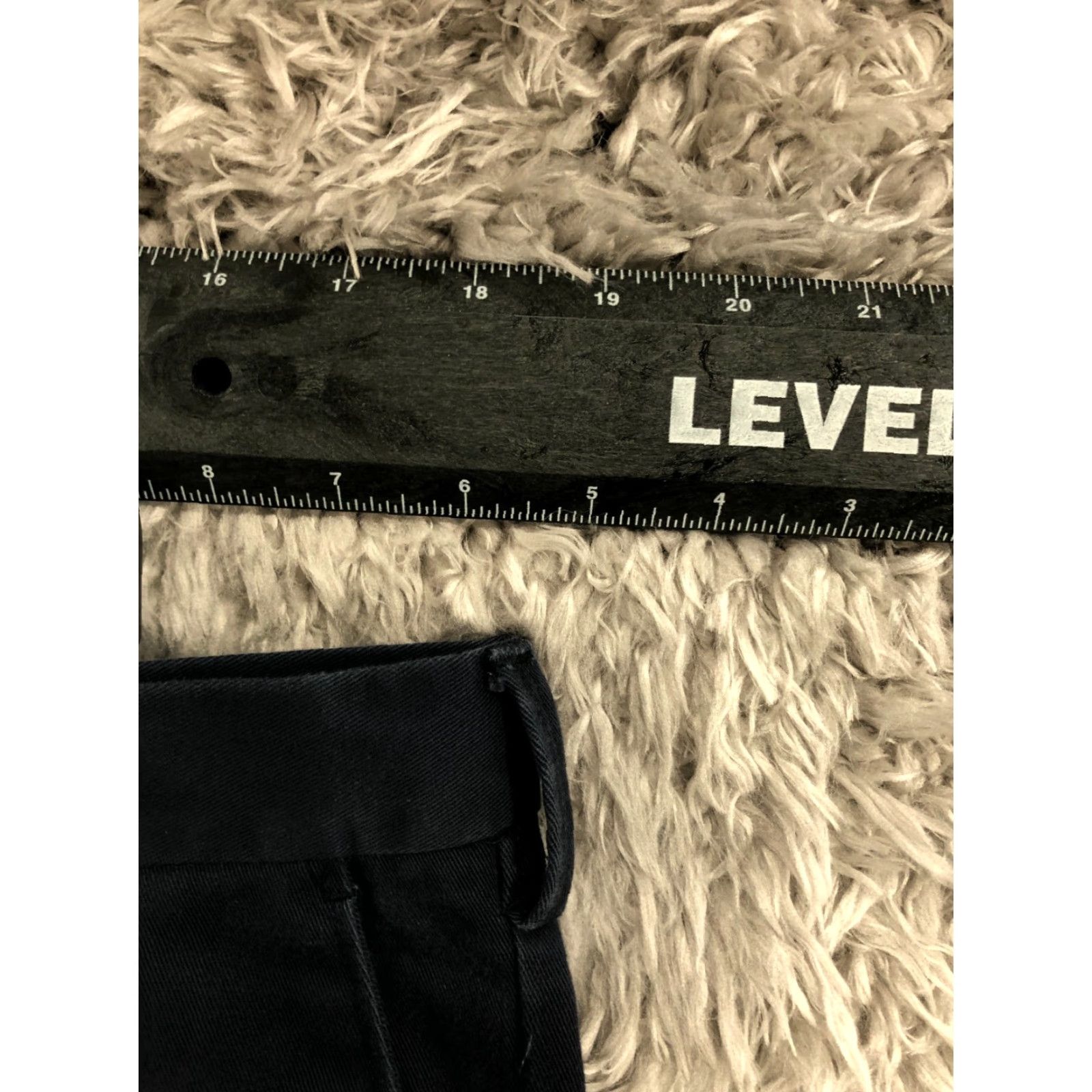 Izod VINTAGE IZOD American Chino Pants 36x32 Mens Dark Wash Blue Size US 36 / EU 52 - 2 Thumbnail