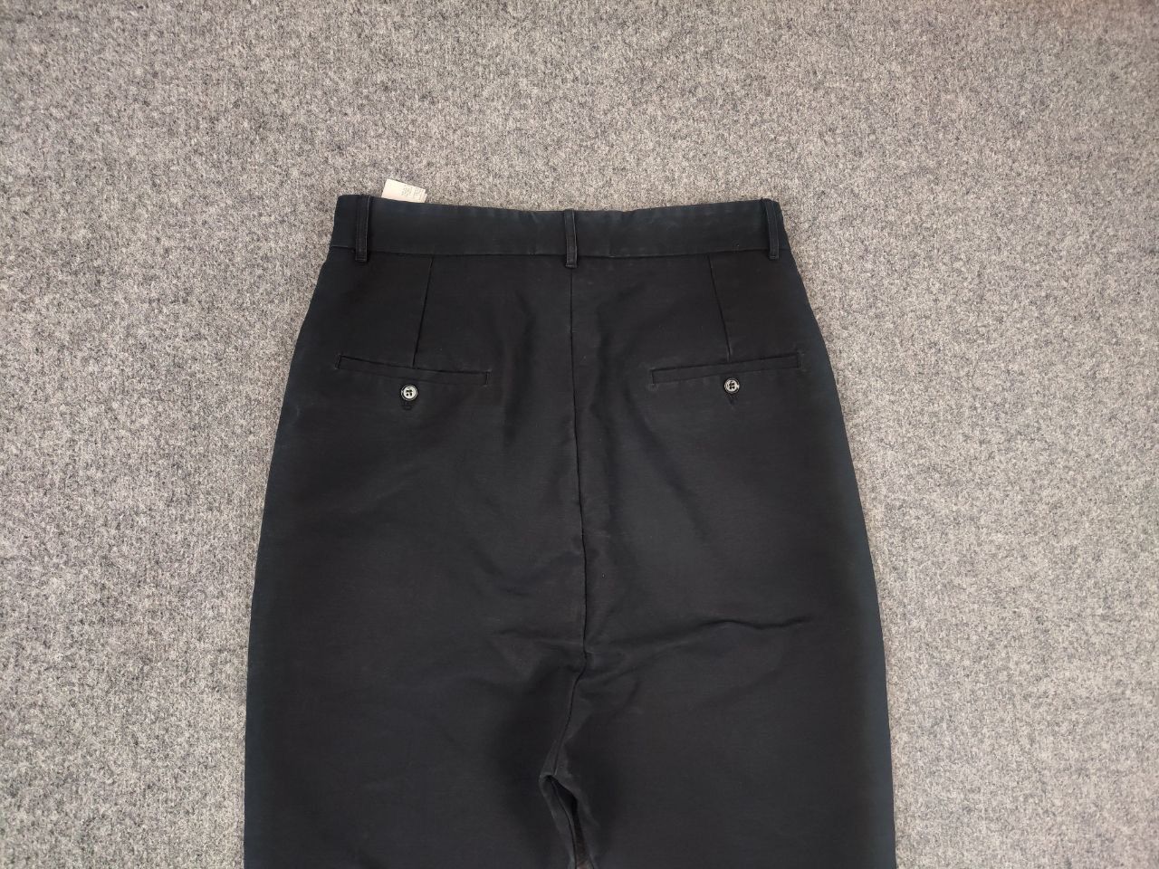 Rick Owens Rick Owens drop crotch Black Canvas Button up trousers Pants Size US 32 / EU 48 - 6 Thumbnail