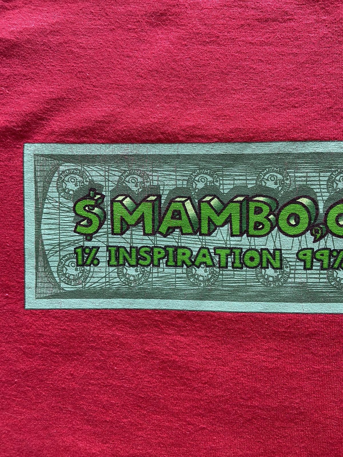 Mambo × Vintage Mambo S/S Raglan T-Shirt ( Made In Australia )( 1995 ) Size US L / EU 52-54 / 3 - 5 Thumbnail