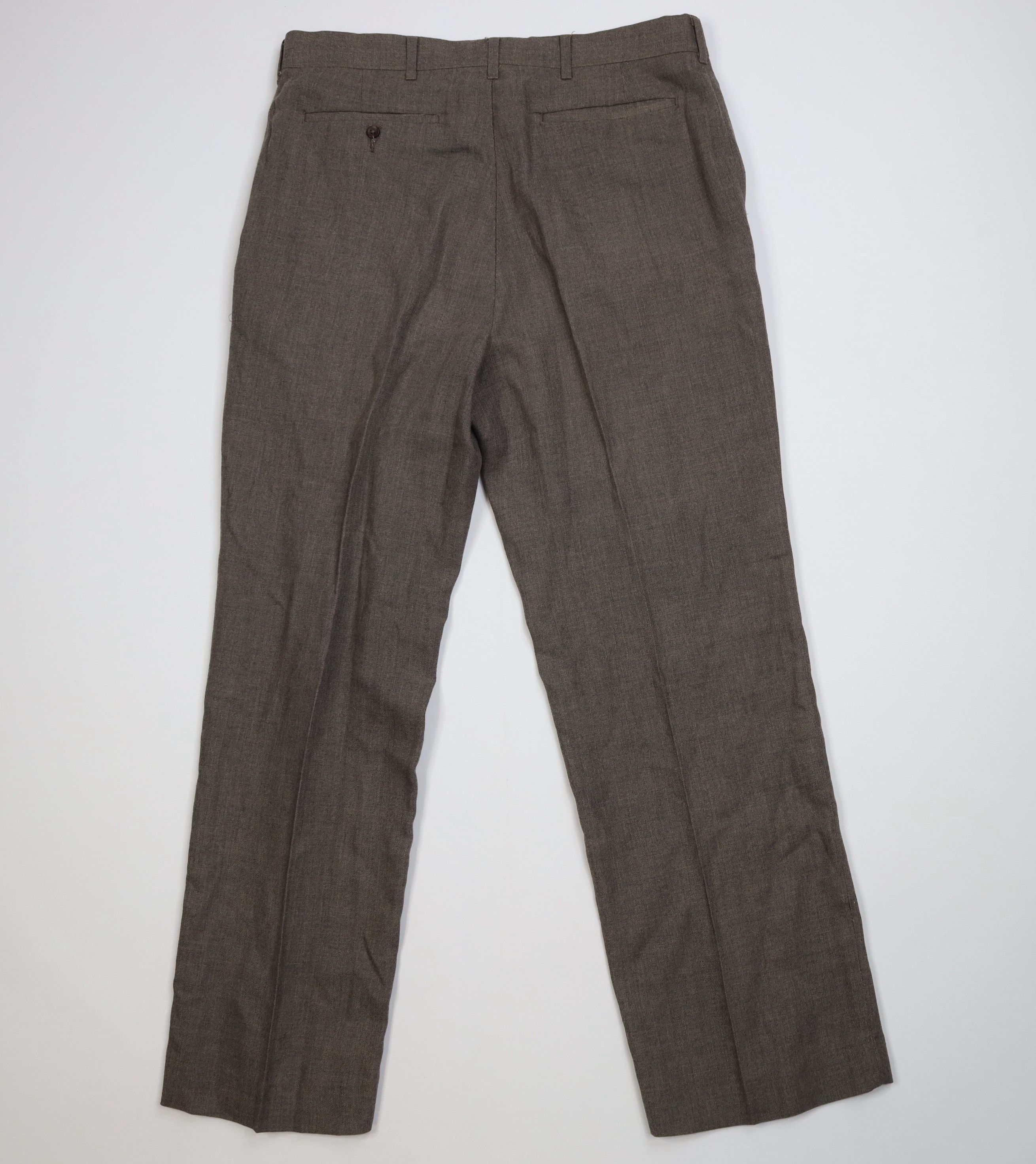 Vintage Vintage 70s Streetwear Blend Knit Wide Leg Chino Pants Size US 34 / EU 50 - 11 Thumbnail