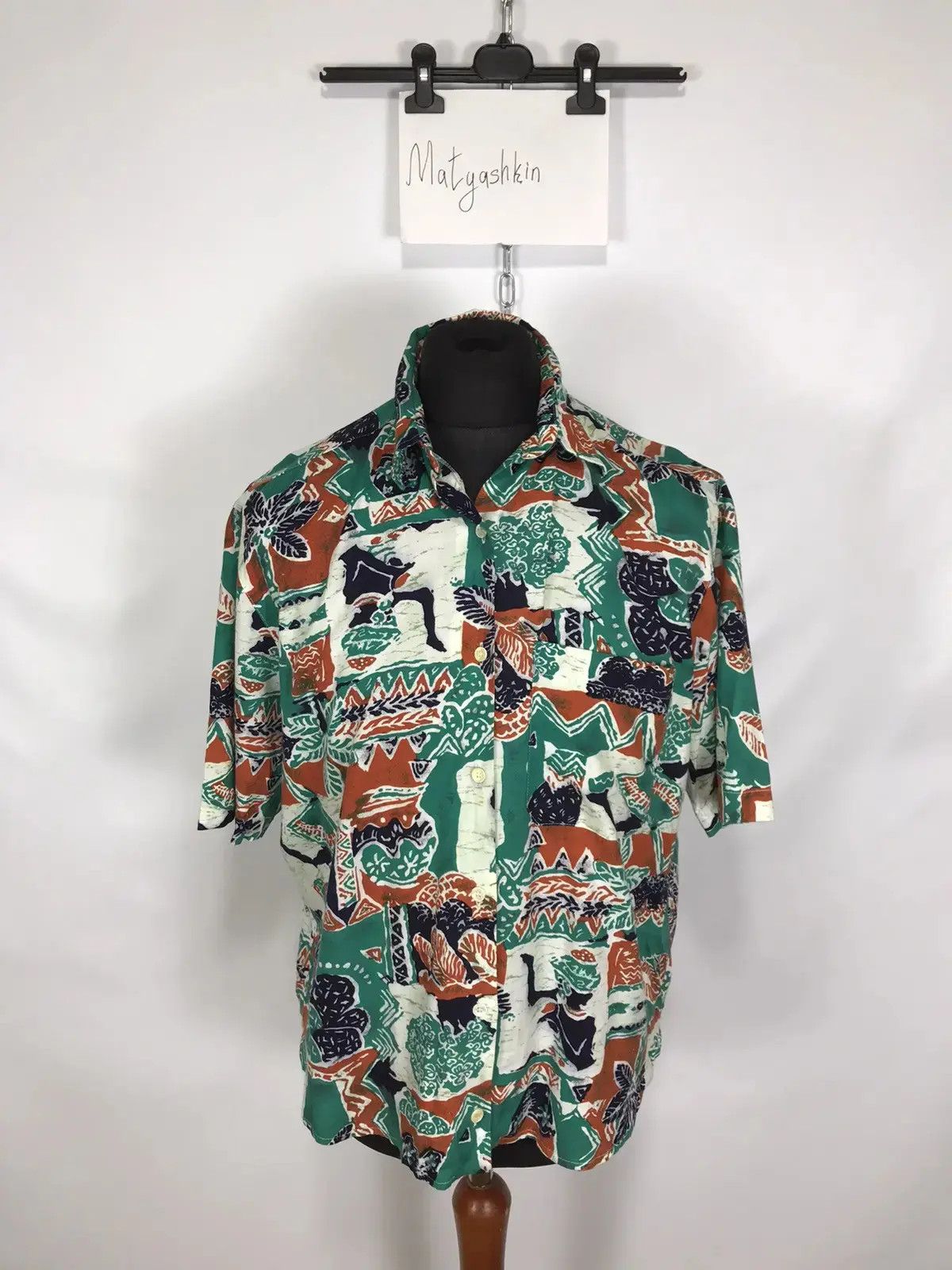 Vintage vintage Hawaiian shirt size M Size US M / EU 48-50 / 2 - 1 Thumbnail