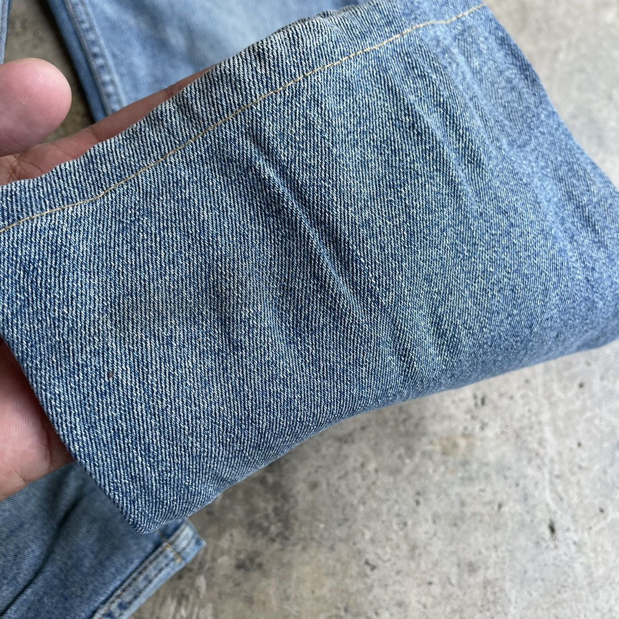 Levi's Vintage Clothing 🔥Vintage Levis 505 Stoned Washed Ripped Denim Jeans Size US 30 / EU 46 - 8 Thumbnail