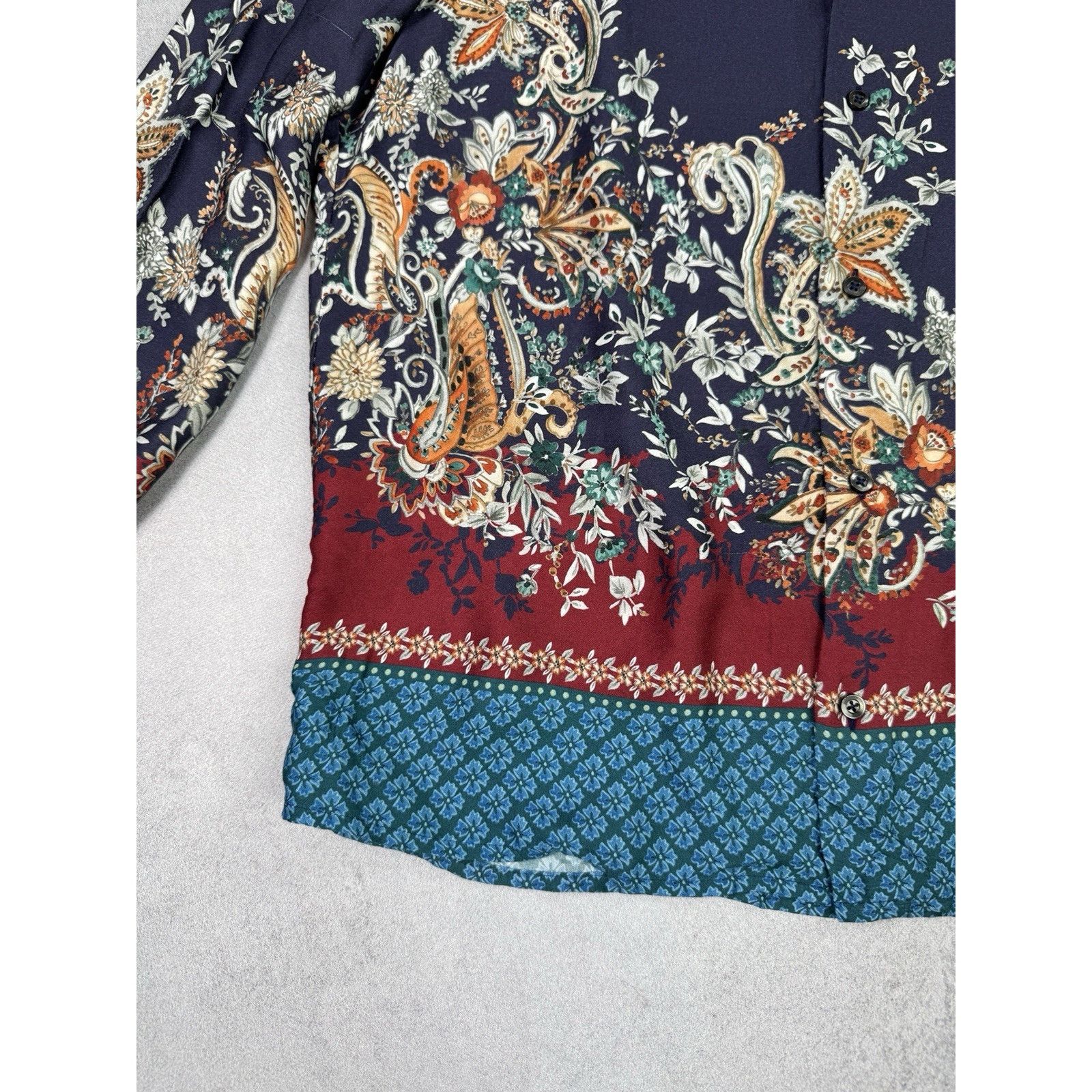 Baldessarini Baldesarini Men Button Up Shirt Multicolour Size L Viscose Size US L / EU 52-54 / 3 - 11 Thumbnail