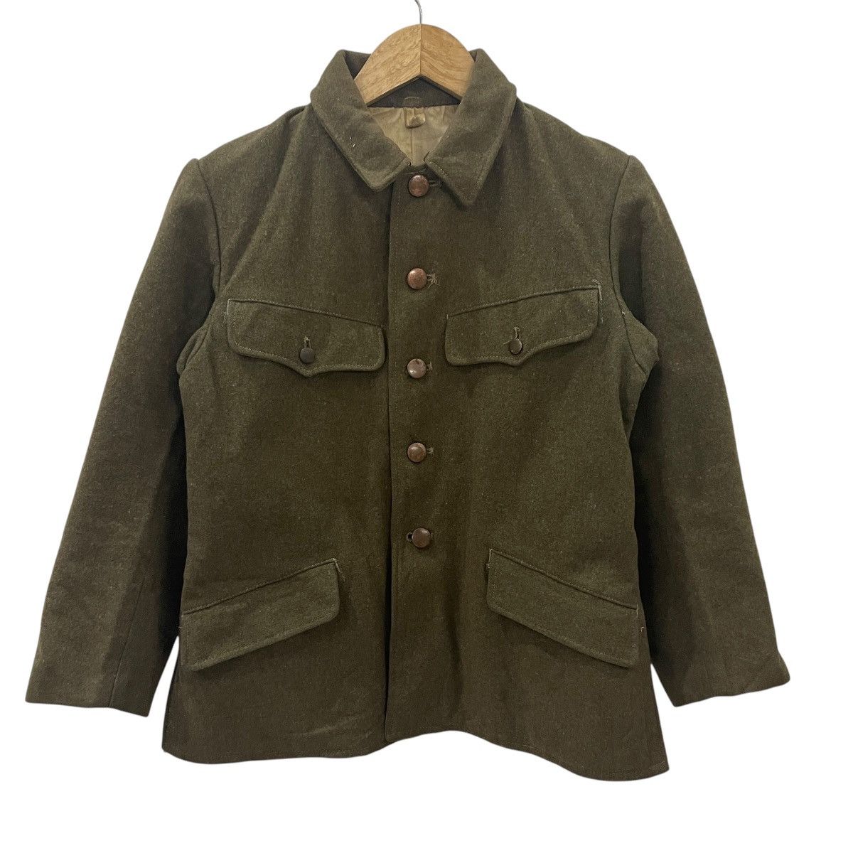 Vintage Vintage 80s Military Jacket Size L / US 10 / IT 46 - 1 Thumbnail