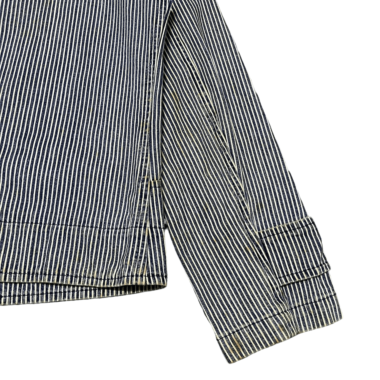 Japanese Brand Vintage A/T Atsuro Tayama Hickory Coat Jacket Unisex Size US S / EU 44-46 / 1 - 17 Thumbnail