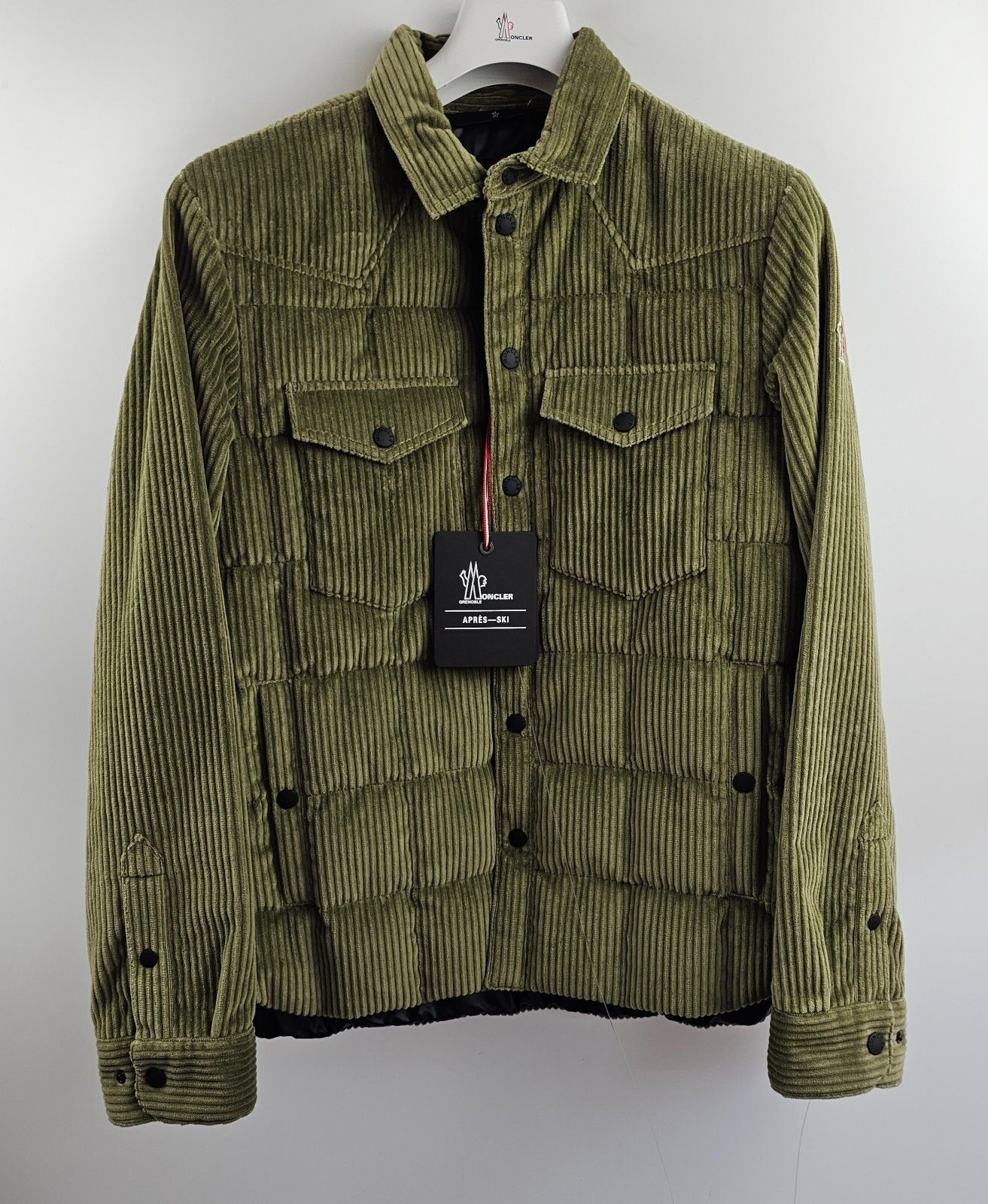 MONCLER GRENOBLE Gelt $1690 Men's Green Down Jacket New 2