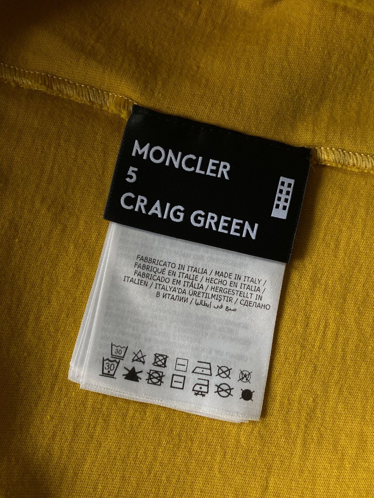 Craig Green × Moncler × Moncler Genius Moncler Genius 5 X Craig Green Maglia T-Shirt Size US S / EU 44-46 / 1 - 8 Thumbnail