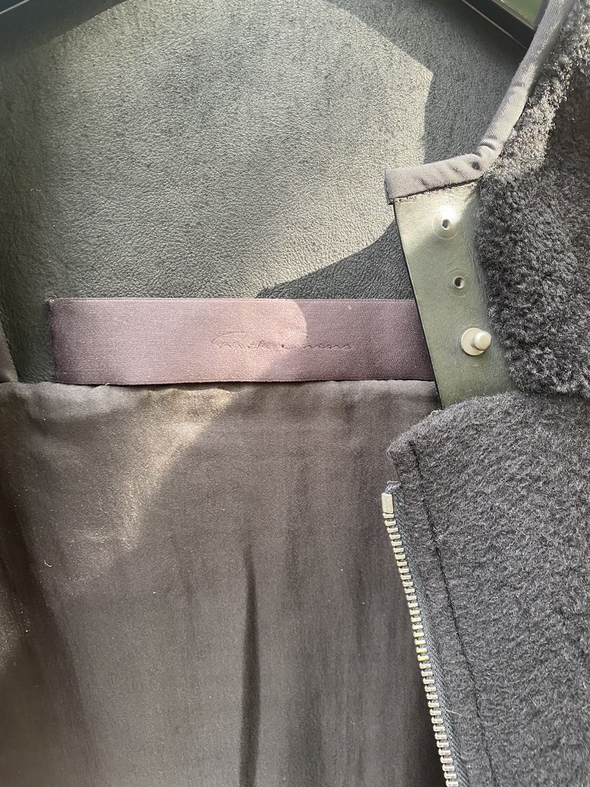 Rick Owens Rick Owens MOODY FW14 Cashmere Jacket Size S / US 4 / IT 40 - 7 Thumbnail