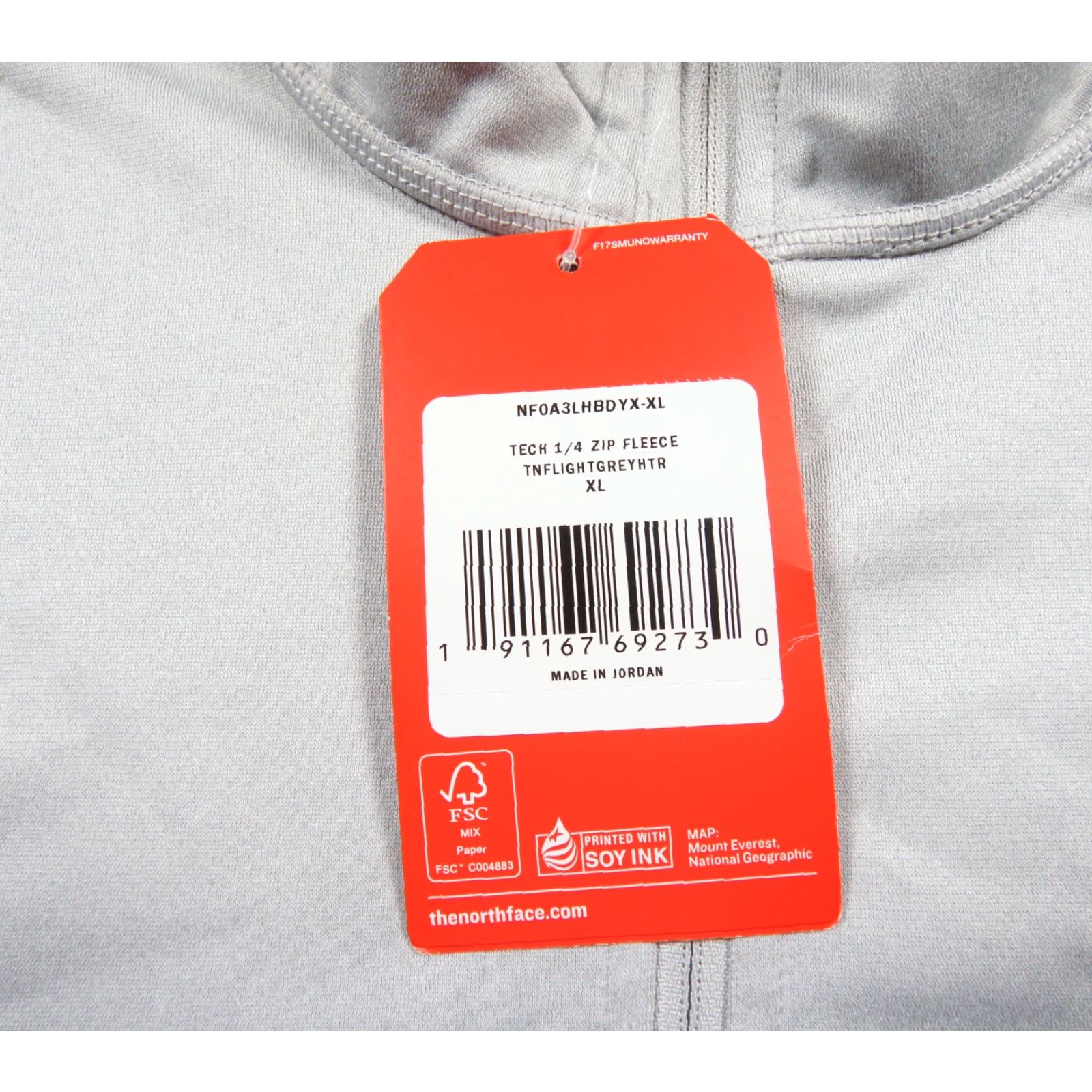 The North Face The North Face Sweater Mens XL Gray 1/4 Zip Tech Fleece Pullover Outdoors Clothing/Category: Sweater, Brand: The North Face. Size US XL / EU 56 / 4 - 4 Thumbnail