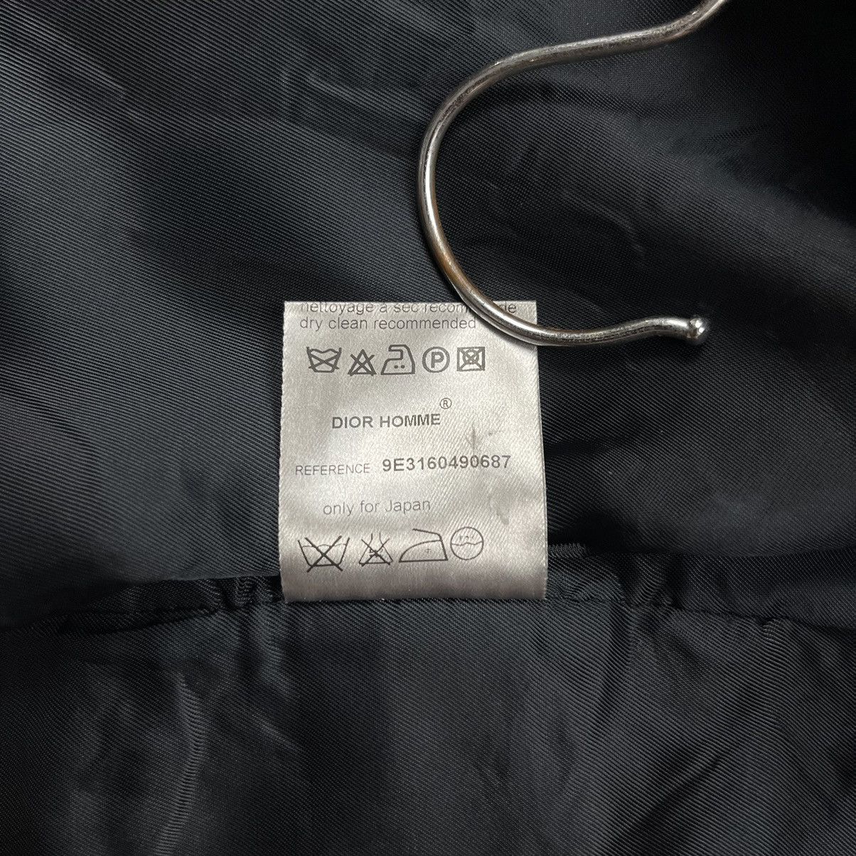 Dior AW 2006 Dior Homme Sculpted Tailoring Vest by Hedi Slimane Size 48R - 11 Thumbnail