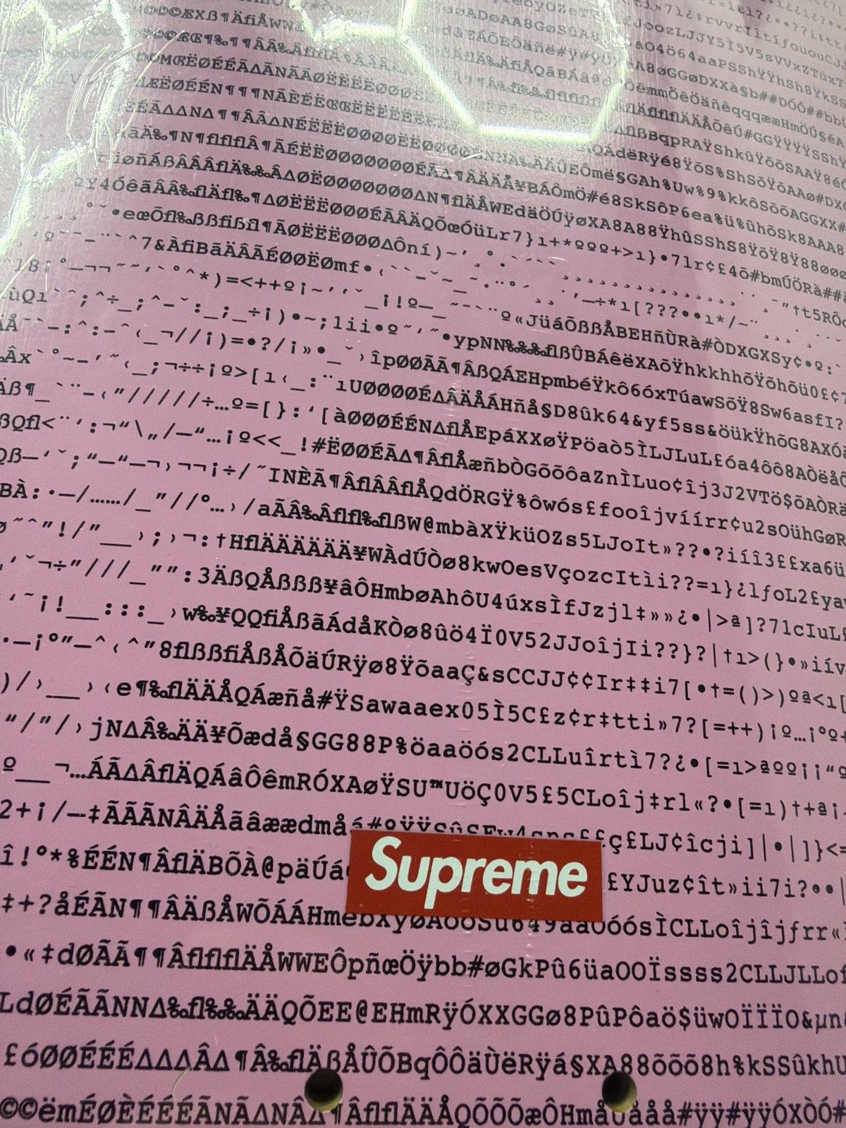 Supreme Supreme Digi Skateboard Deck Pink Size ONE SIZE - 1 Thumbnail