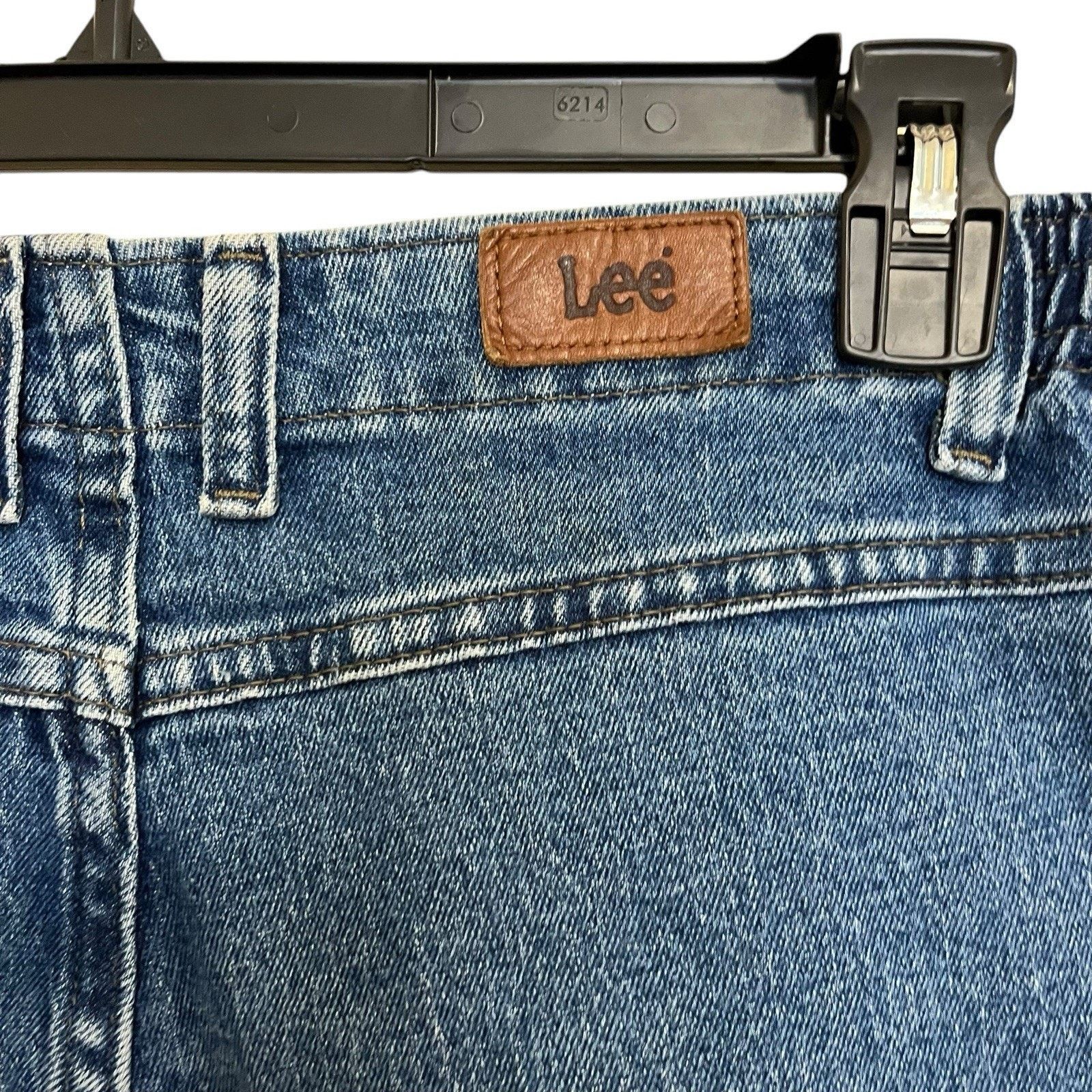Lee Lee | Vtg 90s Mom Jeans Womens 32 High Waisted Elastic Size 32" / US 10 / IT 46 - 6 Thumbnail