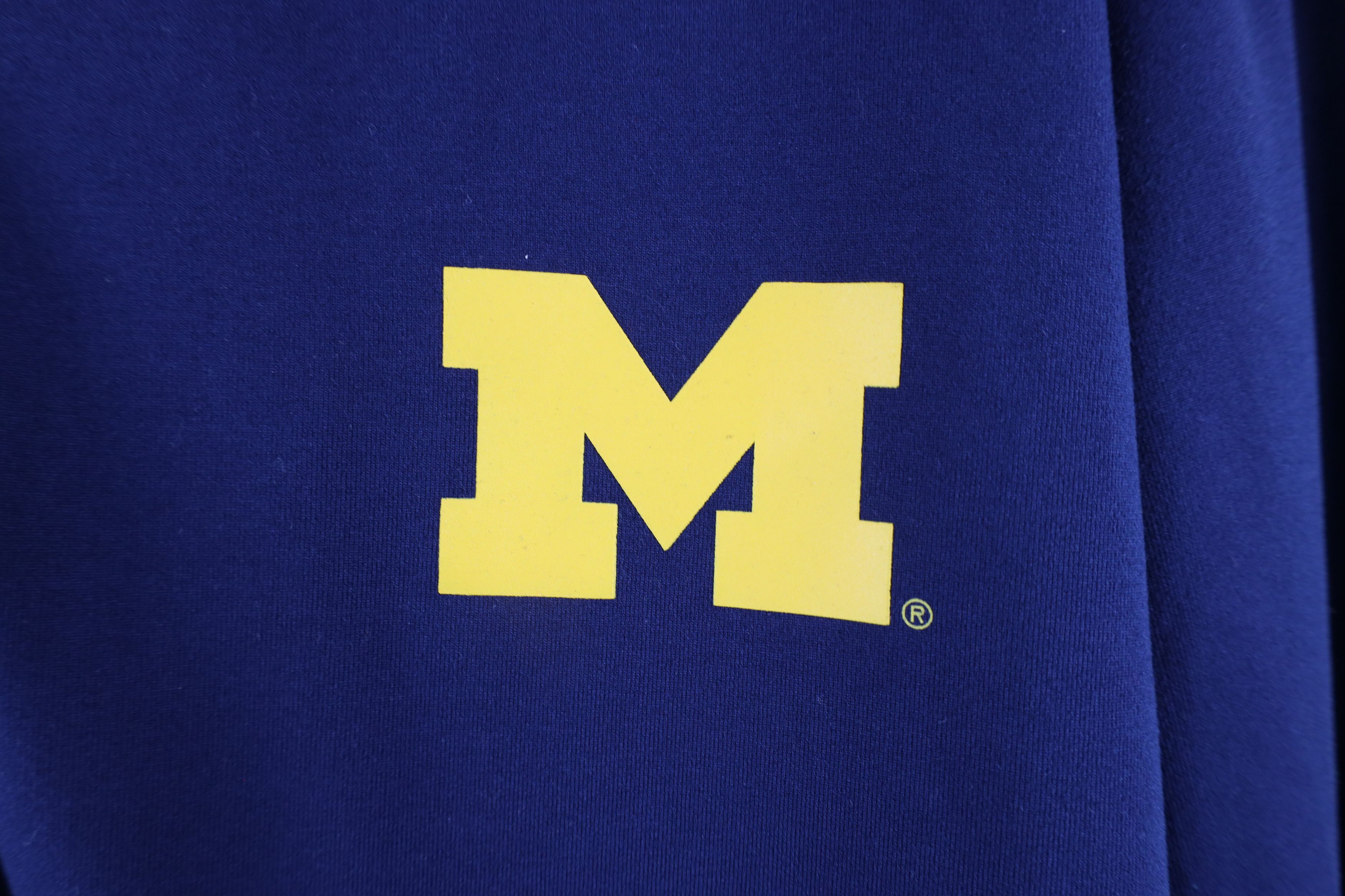 Nike × Vintage Nike Dri-Fit of Michigan Half Zip Pullover Top Blue Size US XXL / EU 58 / 5 - 5 Thumbnail