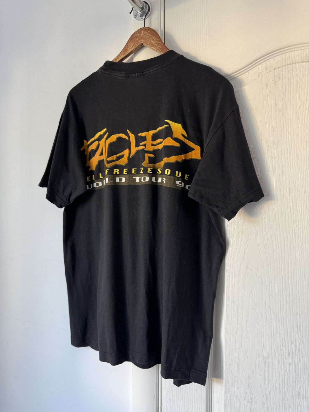 Band Tees Vintage 1994 The EAGLES All Freezes Over Tour Tee Size US L / EU 52-54 / 3 - 6 Thumbnail