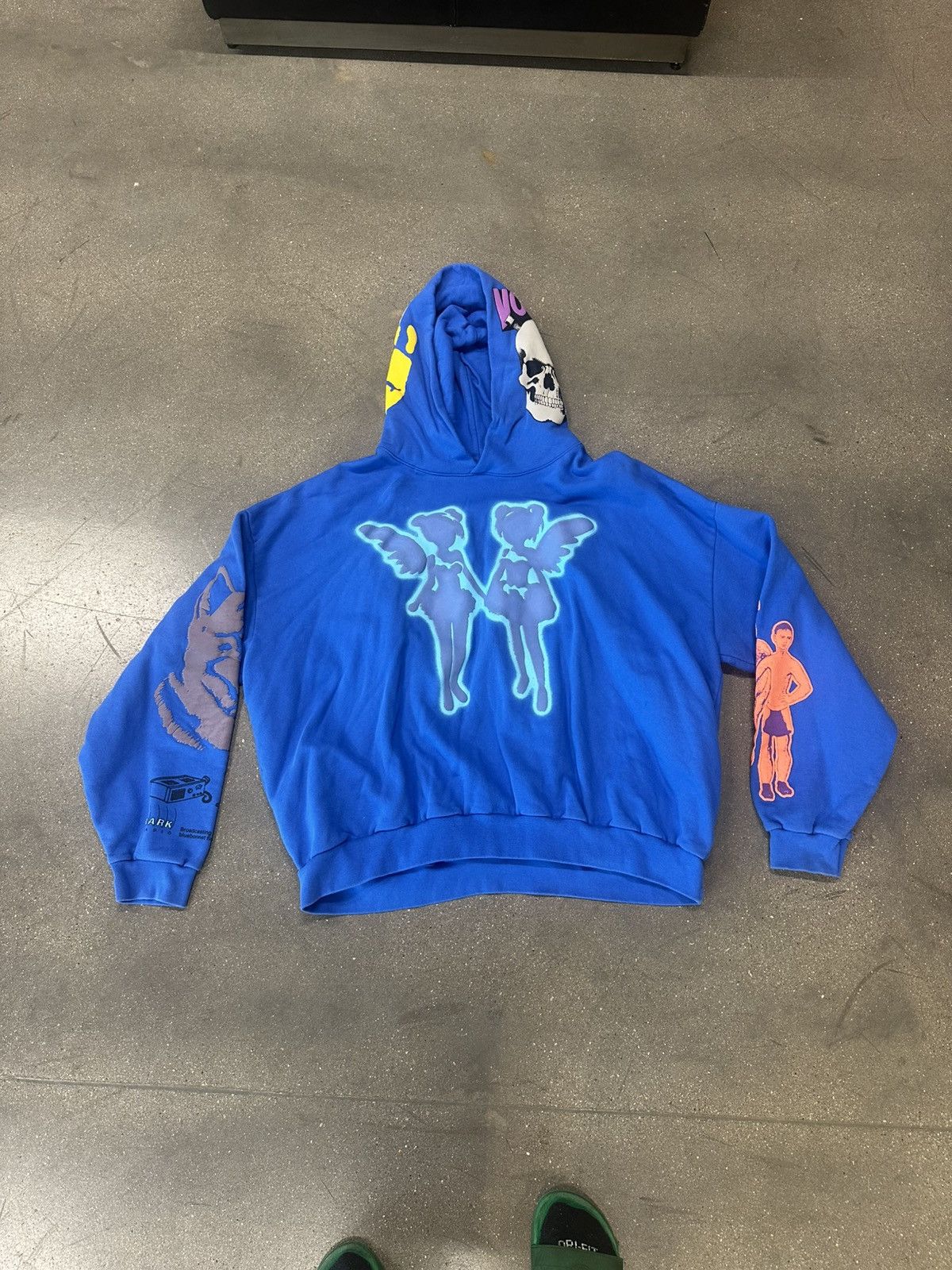 Drake Drake for all the dogs hoodie blue Size US XXL / EU 58 / 5 - 1 Thumbnail