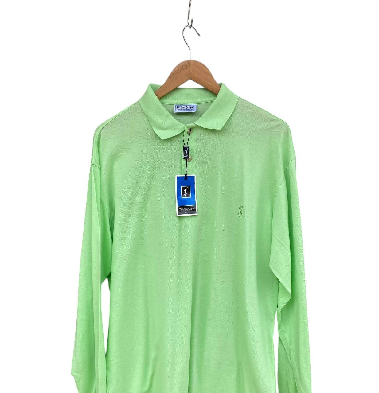 Yves Saint Laurent YSL YVES SAINT LAURENT VINTAGE POLO NWT MADE IN ITALY Size US M / EU 48-50 / 2 - 4 Thumbnail