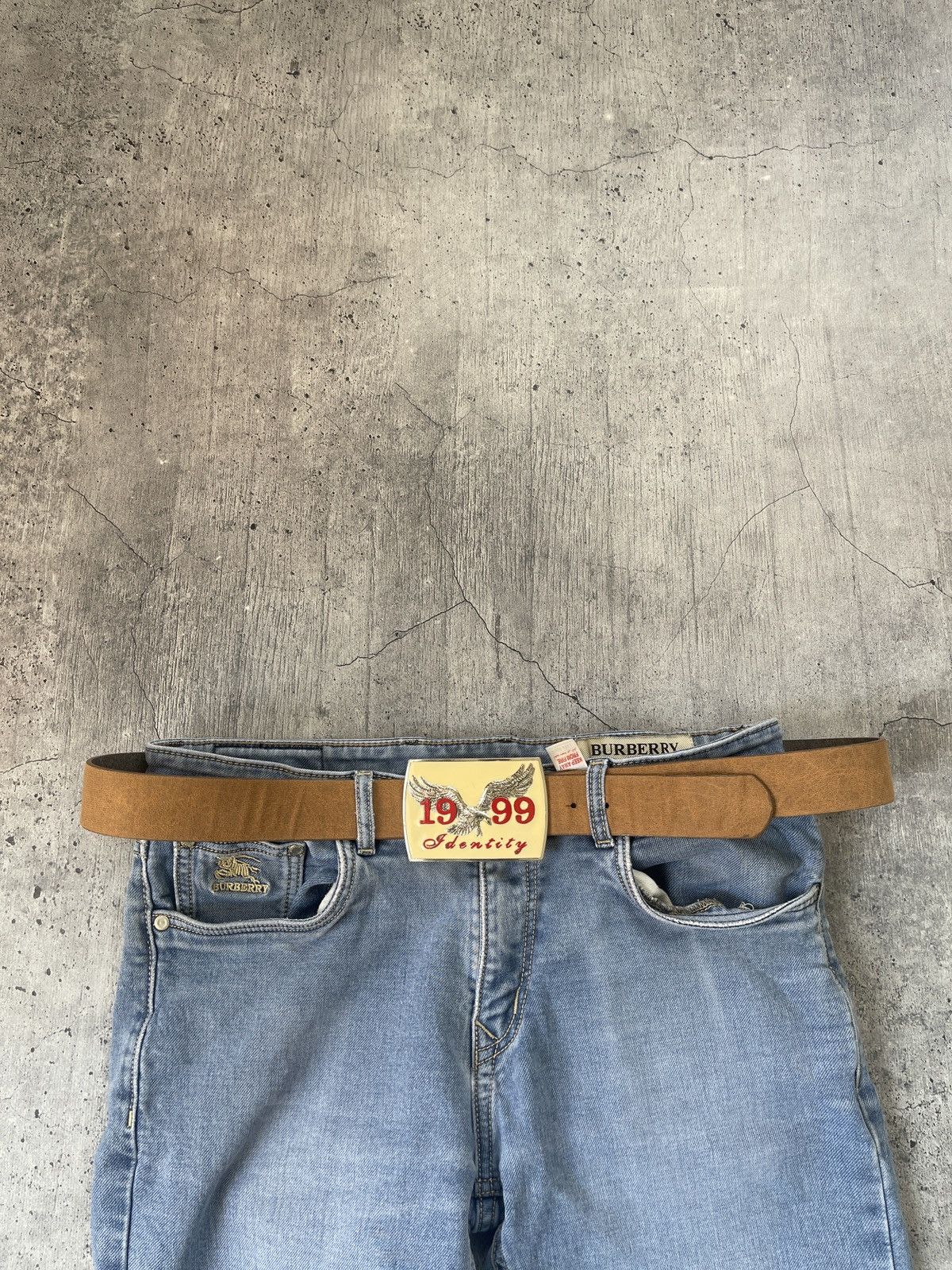 Japanese Brand × Vintage Vintage Rhinestones y2k Belt BB Simon Style 1999 belt Size ONE SIZE - 1 Thumbnail