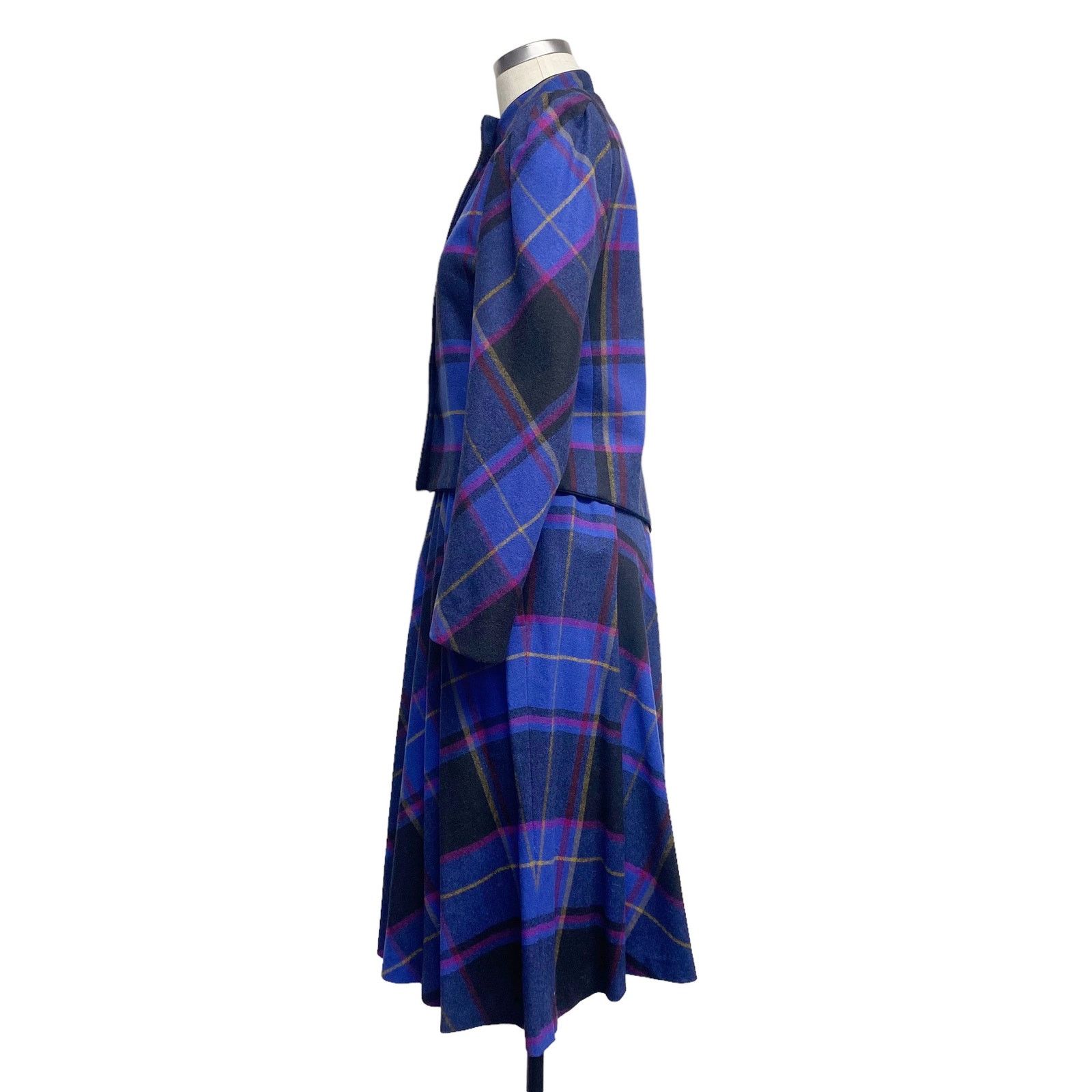 Vintage Vintage Patty Woodard Womens Plaid Tartan Skirt Suit Size ONE SIZE - 6 Thumbnail
