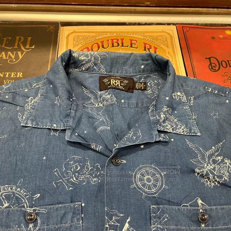 RRL Ralph Lauren RRL Ralph Lauren Short sleeved T-shirt Hawaiian shirt Size US M / EU 48-50 / 2 - 4 Thumbnail