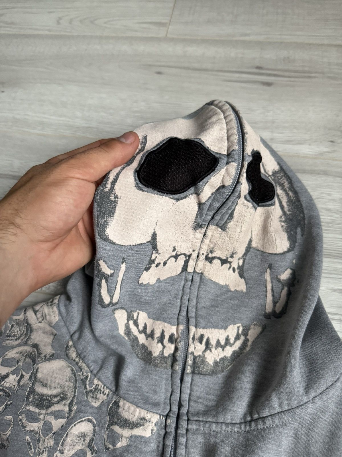 No Fear Vintage NO FEAR full Zip Hoodie styled Abathind Ape Bape Size US L / EU 52-54 / 3 - 5 Thumbnail