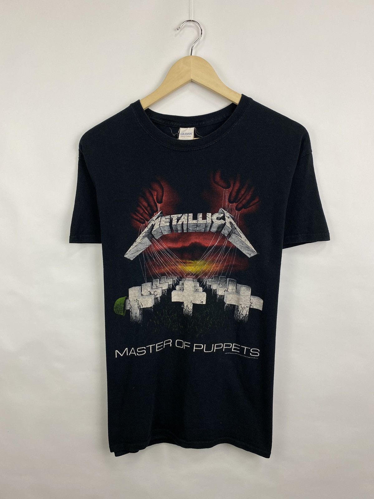 Metallica 💀 Vintage Metallica Master Of Puppets Rock Band t-shirt 2007 Size US M / EU 48-50 / 2 - 3 Thumbnail