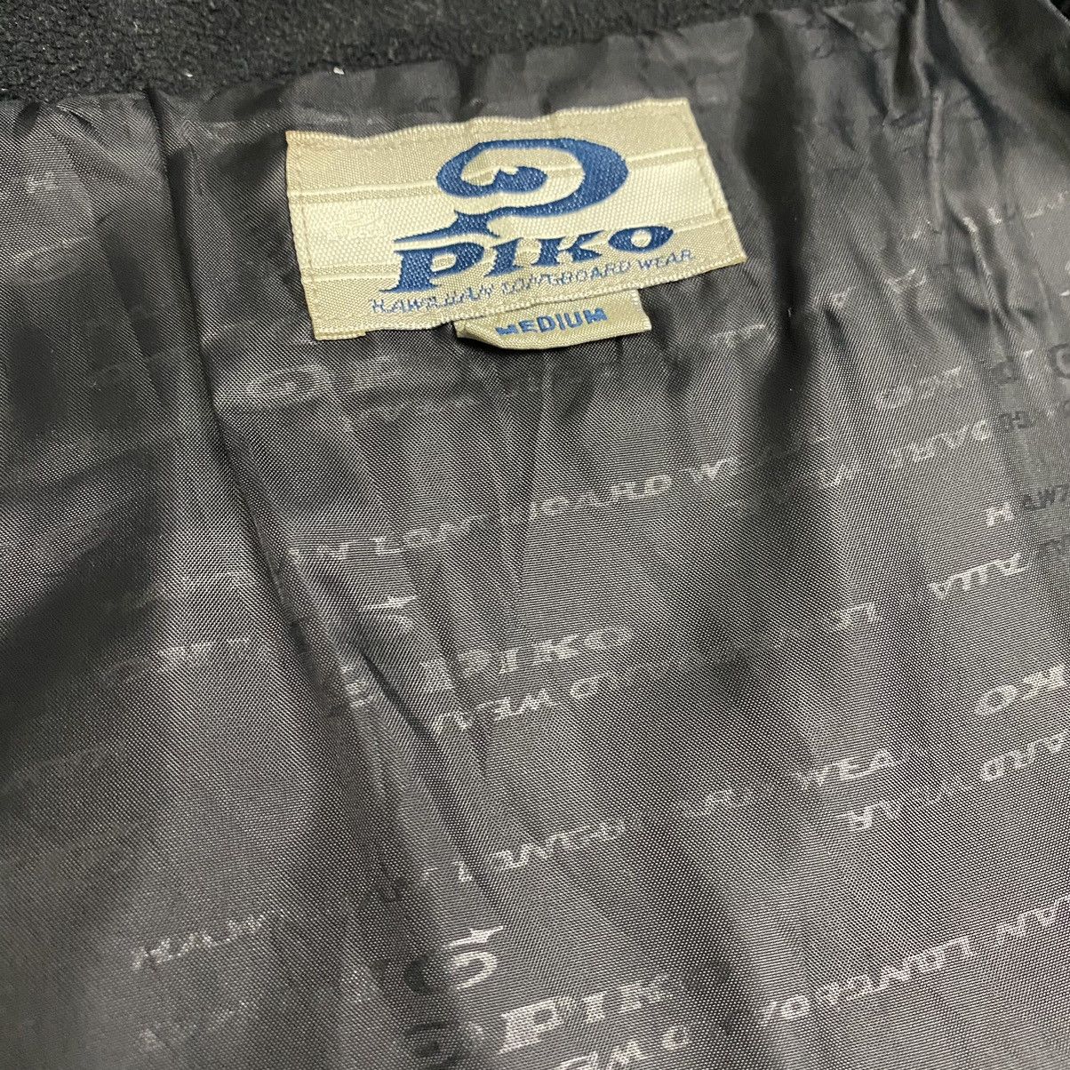 Japanese Brand Piko side tape reflect fleece zipper jacket Size US M / EU 48-50 / 2 - 12 Thumbnail