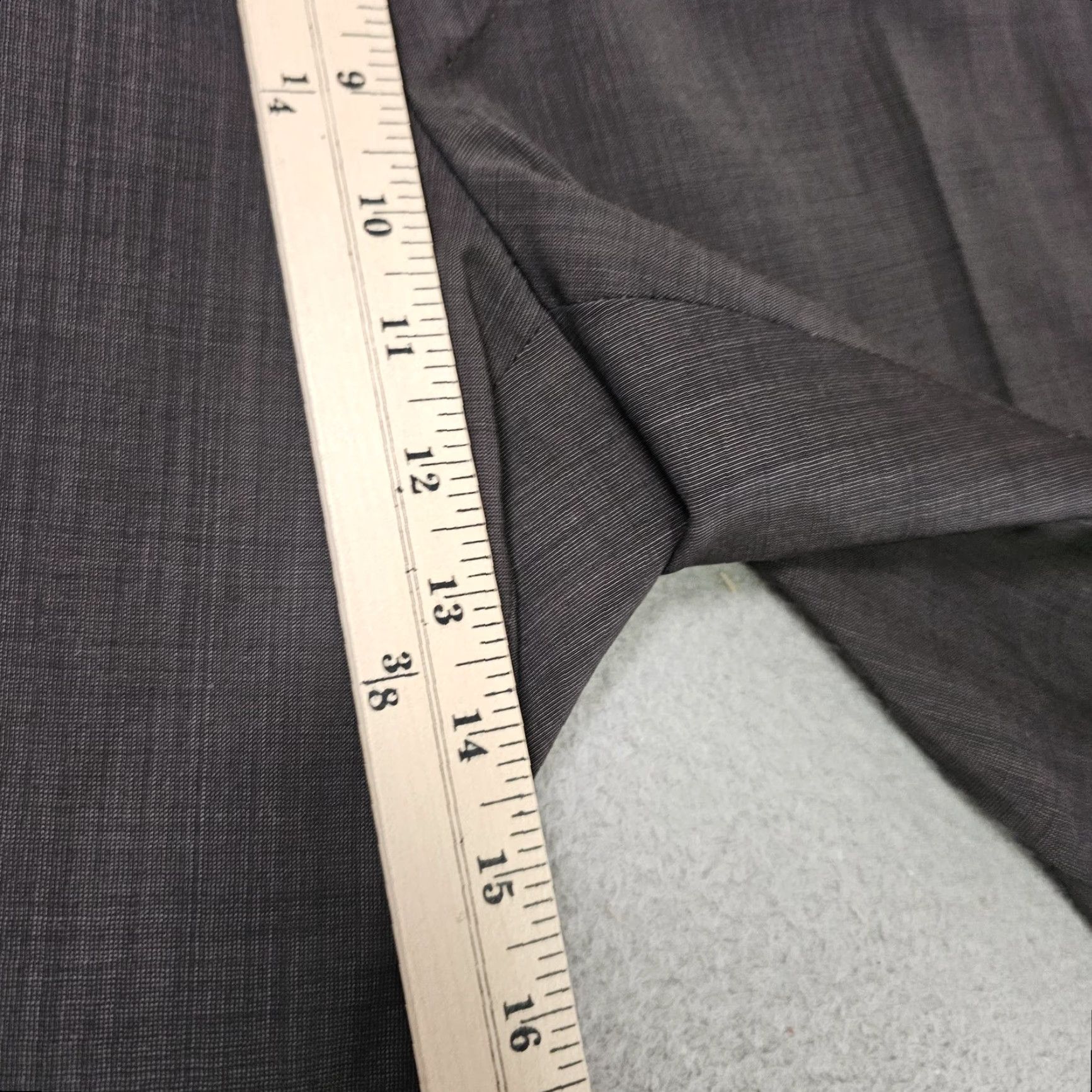 Canali Canali Dress Pants Mens 38x29 Brown Wool Flat Front Lined Pockets Business Formal Travel Size US 38 / EU 54 - 5 Thumbnail