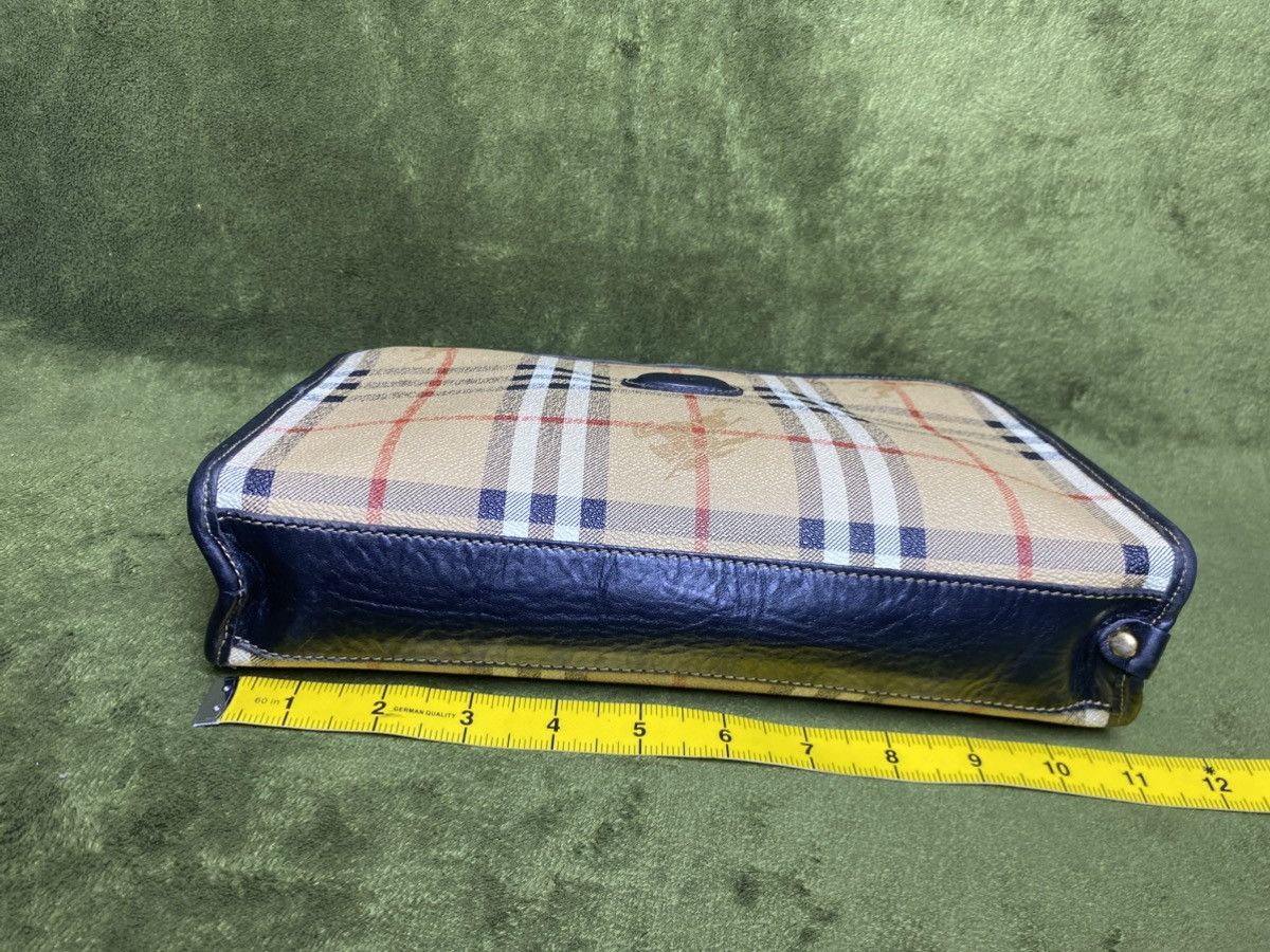 Burberry Vintage BURBERRY nova check clutch bag canvas leather Size ONE SIZE - 17 Thumbnail