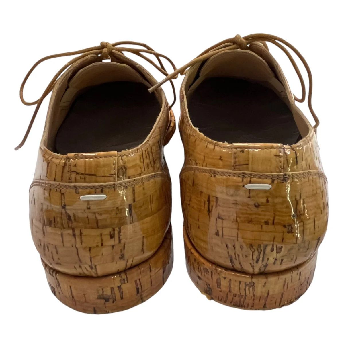 Maison Margiela Enamel Cork Straight Tip Shoes Size US 10 / IT 40 - 5 Thumbnail