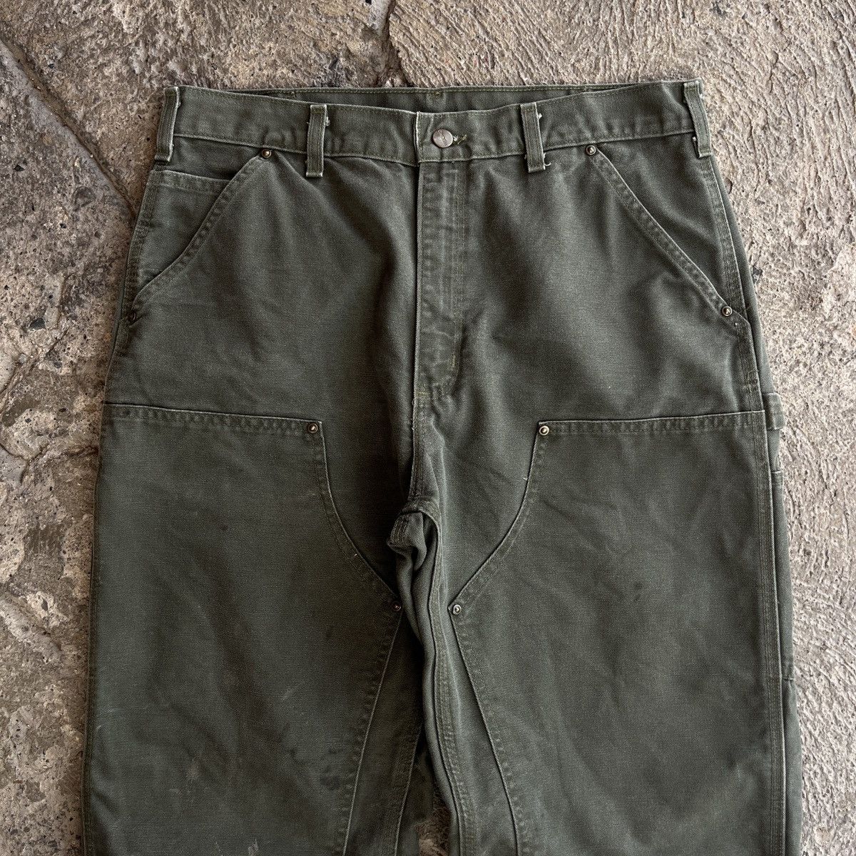 Carhartt B136 MOS double knee carhartt Size US 34 / EU 50 - 2 Thumbnail