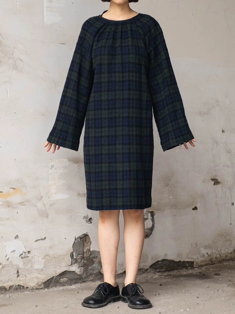 Comme des Garcons Comme Des Garcons Dark Green Strap Wool Dress Size M / US 6-8 / IT 42-44 - 2 Thumbnail