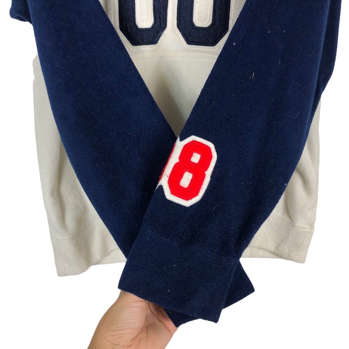 🔥Hoodie Michigan 08 Big Logo Spell Out Japan Made