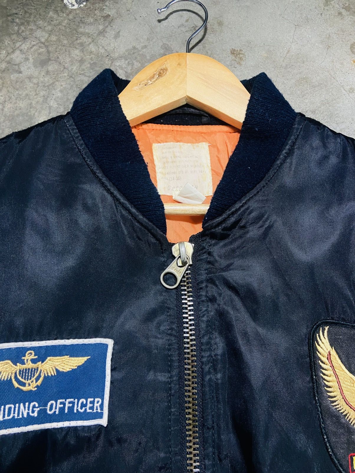 Alpha Industries Vintage Gleeman Bomber Flight Jacket Size US L / EU 52-54 / 3 - 11 Thumbnail