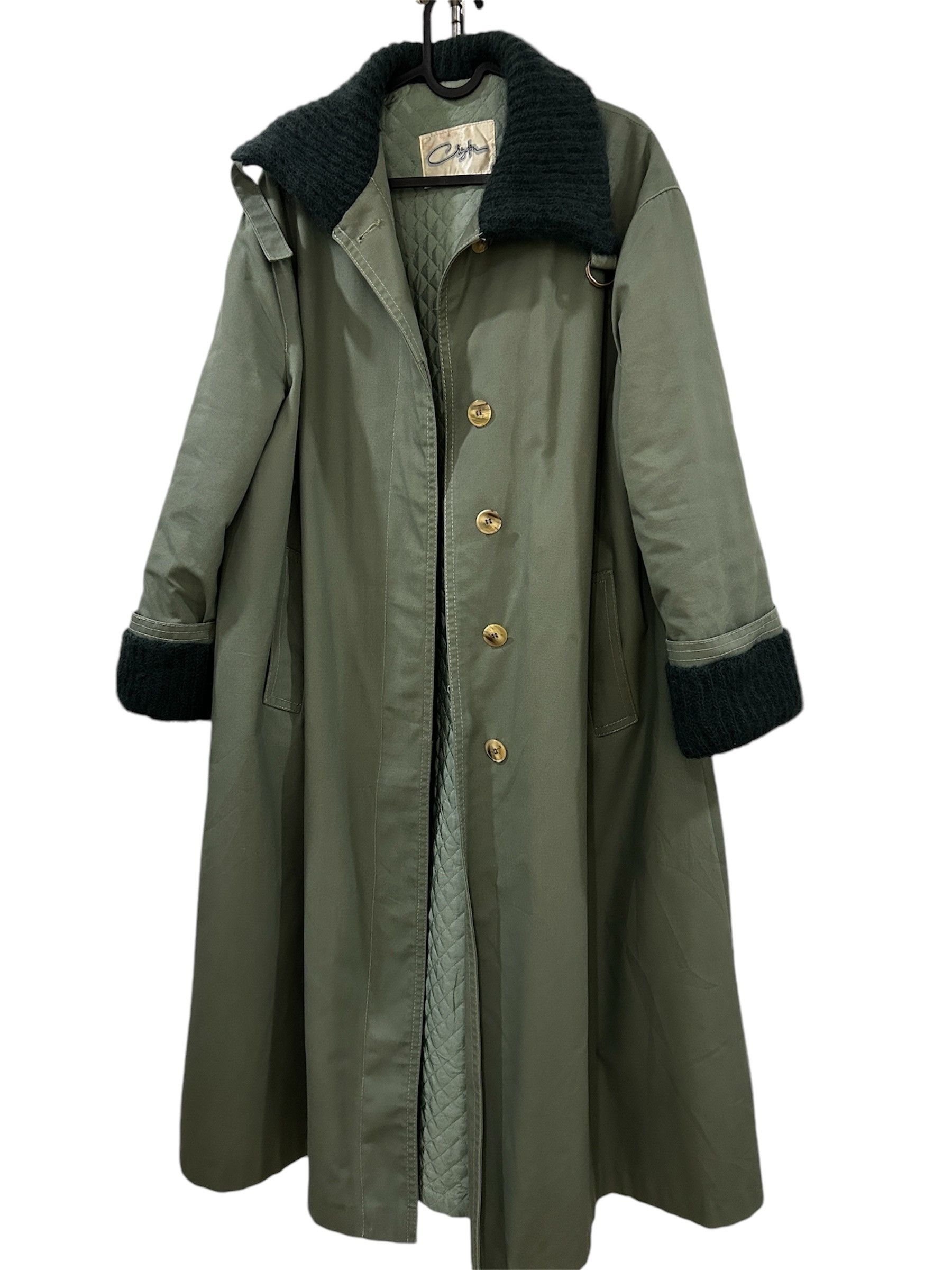 Other Green trench coat 70's Size M / US 6-8 / IT 42-44 - 1 Thumbnail