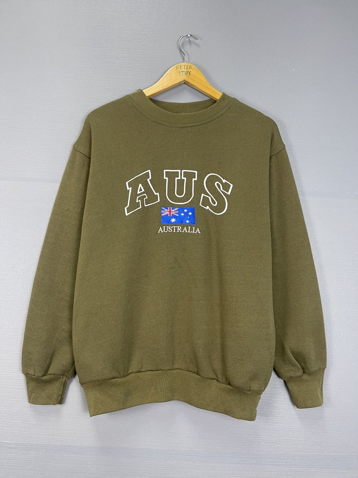 Man Made In Australia × Vintage Vintage Boxes Sweatshirt Australia Size US S / EU 44-46 / 1 - 1 Thumbnail