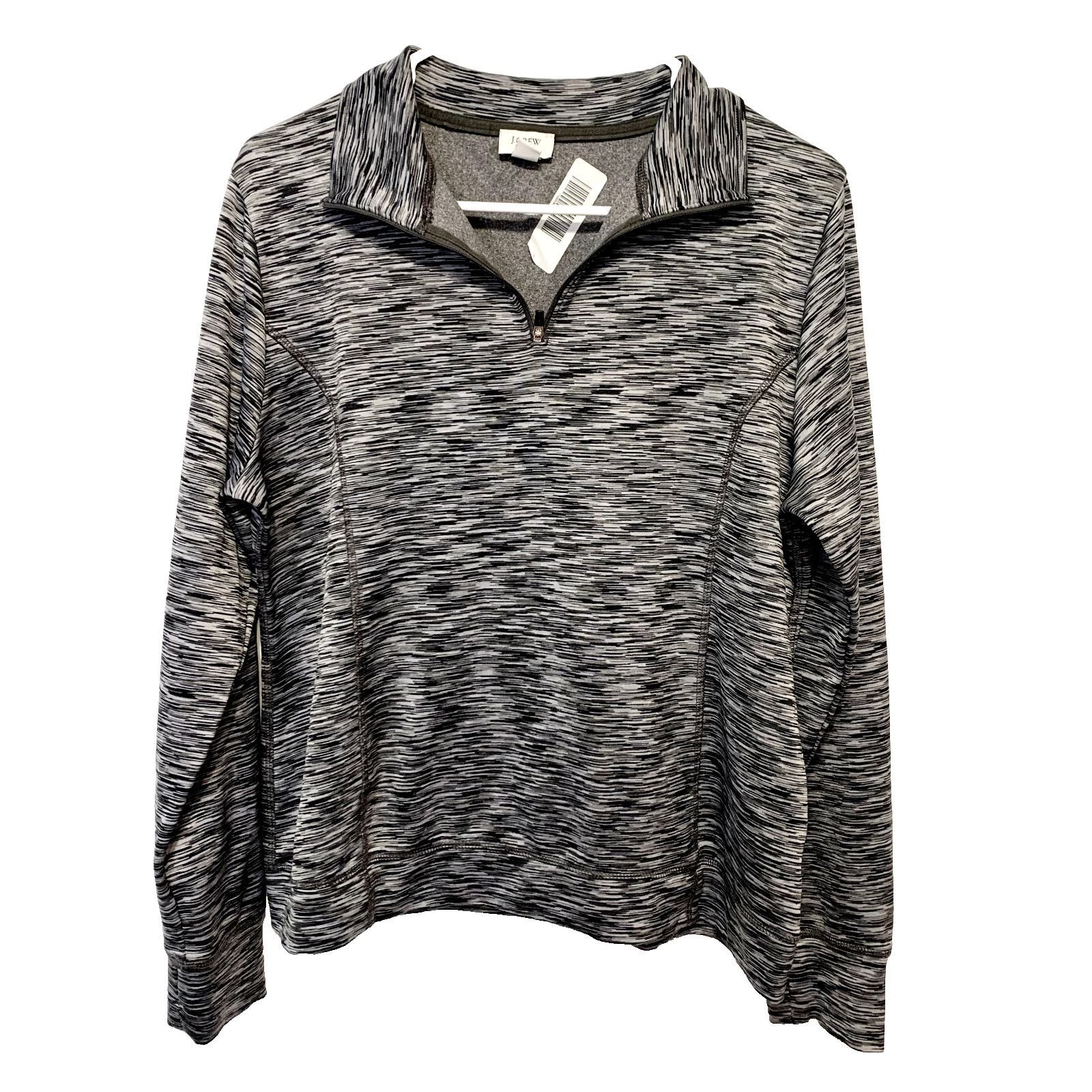 J.Crew J.Crew Sweater Sz XS Polyester Long Sleeve Collared 1/4 Zip Size XS / US 0-2 / IT 36-38 - 1 Thumbnail