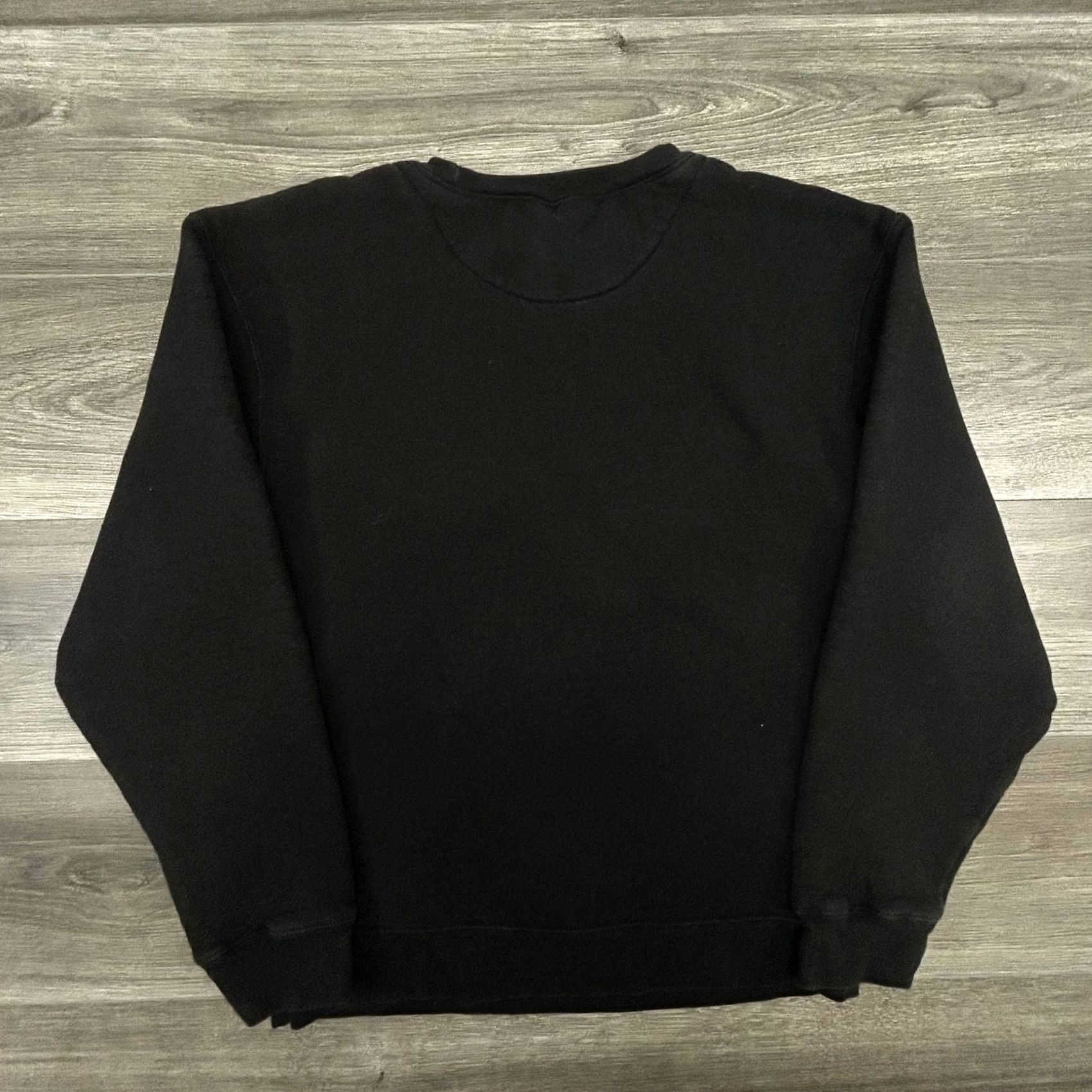 Delta VINTAGE Betty Boop Sweatshirt Womens Large Black Biker Motorcycle Graphic 90s Size L / US 10 / IT 46 - 2 Thumbnail
