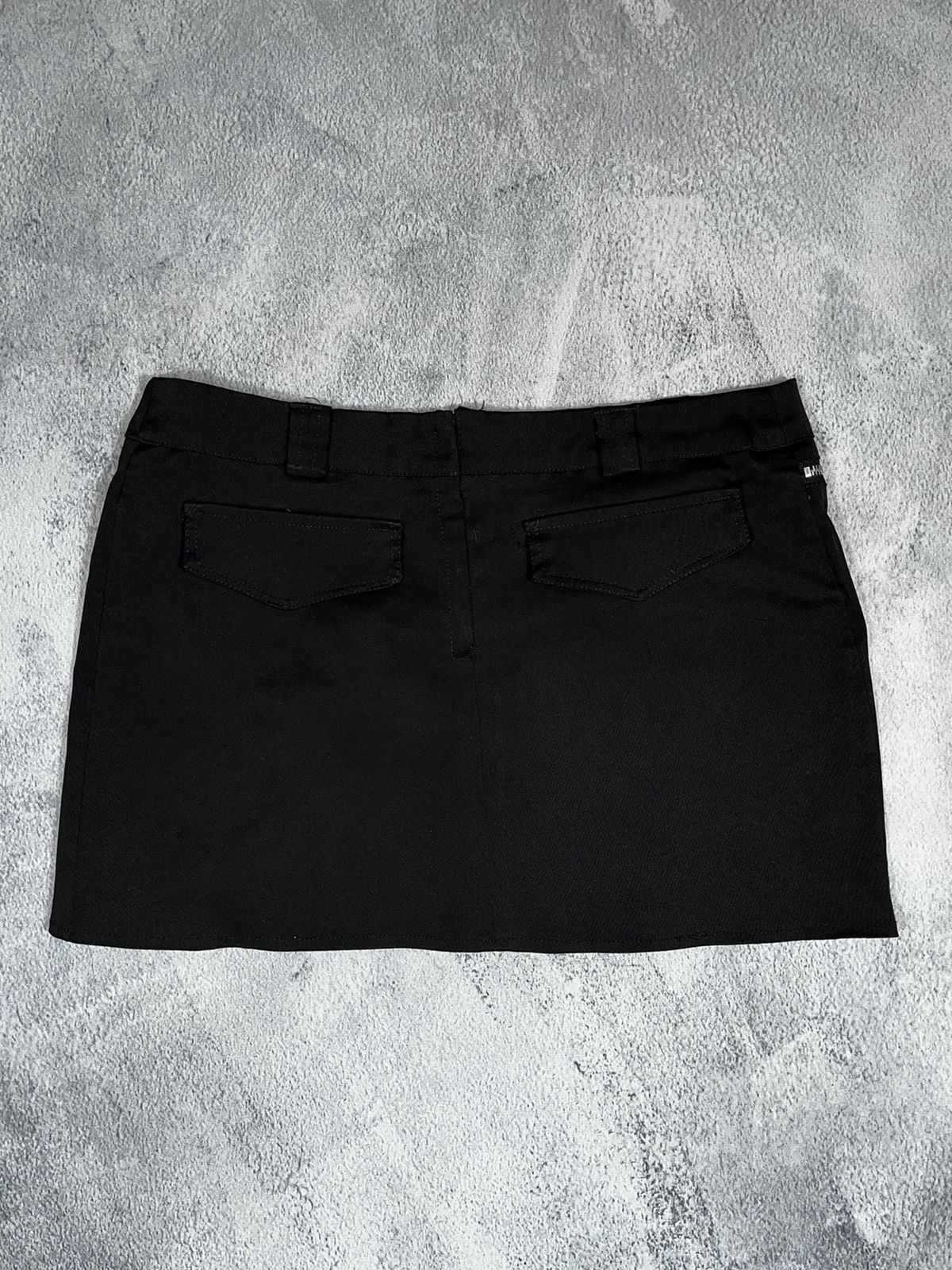 Japanese Brand × Vintage Vintage Y2K opium zip mini skirt japanese style size 30 Size 30" / US 8 / IT 44 - 7 Thumbnail