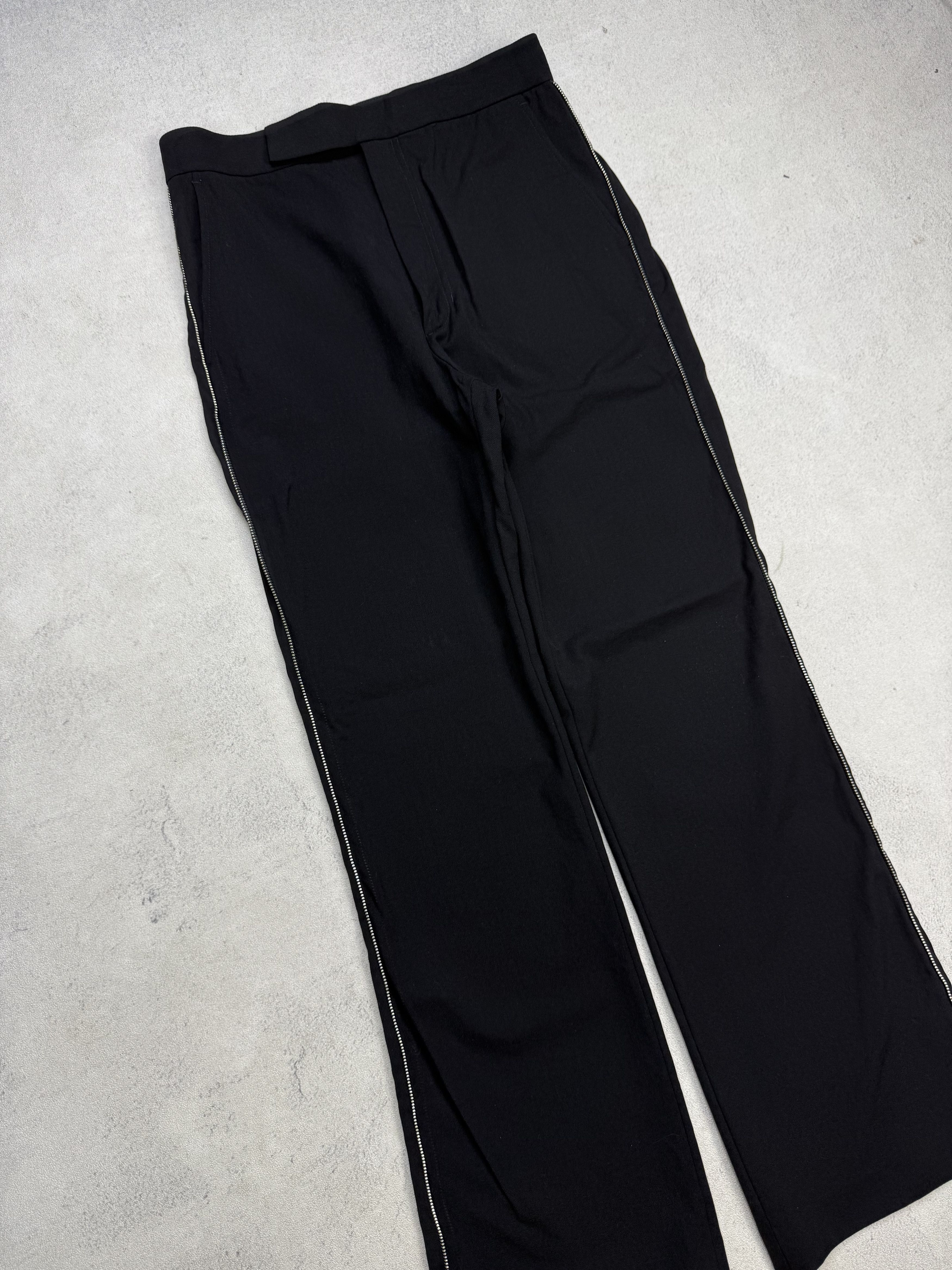 Helmut Lang Helmut Lang Side Zipper Wool Pants Size 4 Size 30" / US 8 / IT 44 - 4 Thumbnail