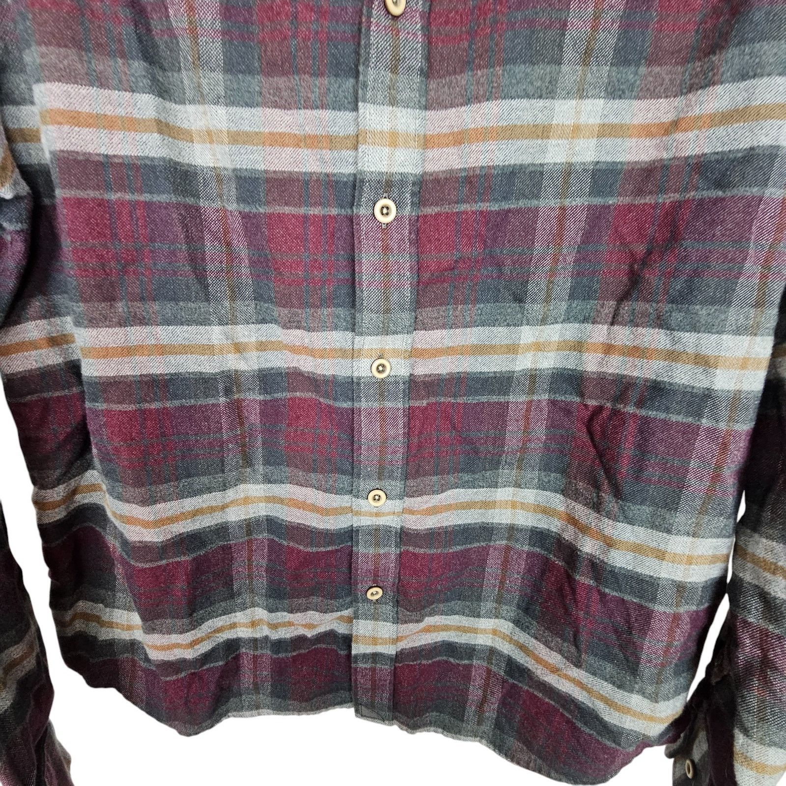 UNTUCKit UNTUCKit Mens Greyton Flannel Shirt Plaid M Gorpcore Weekend Size US M / EU 48-50 / 2 - 3 Thumbnail