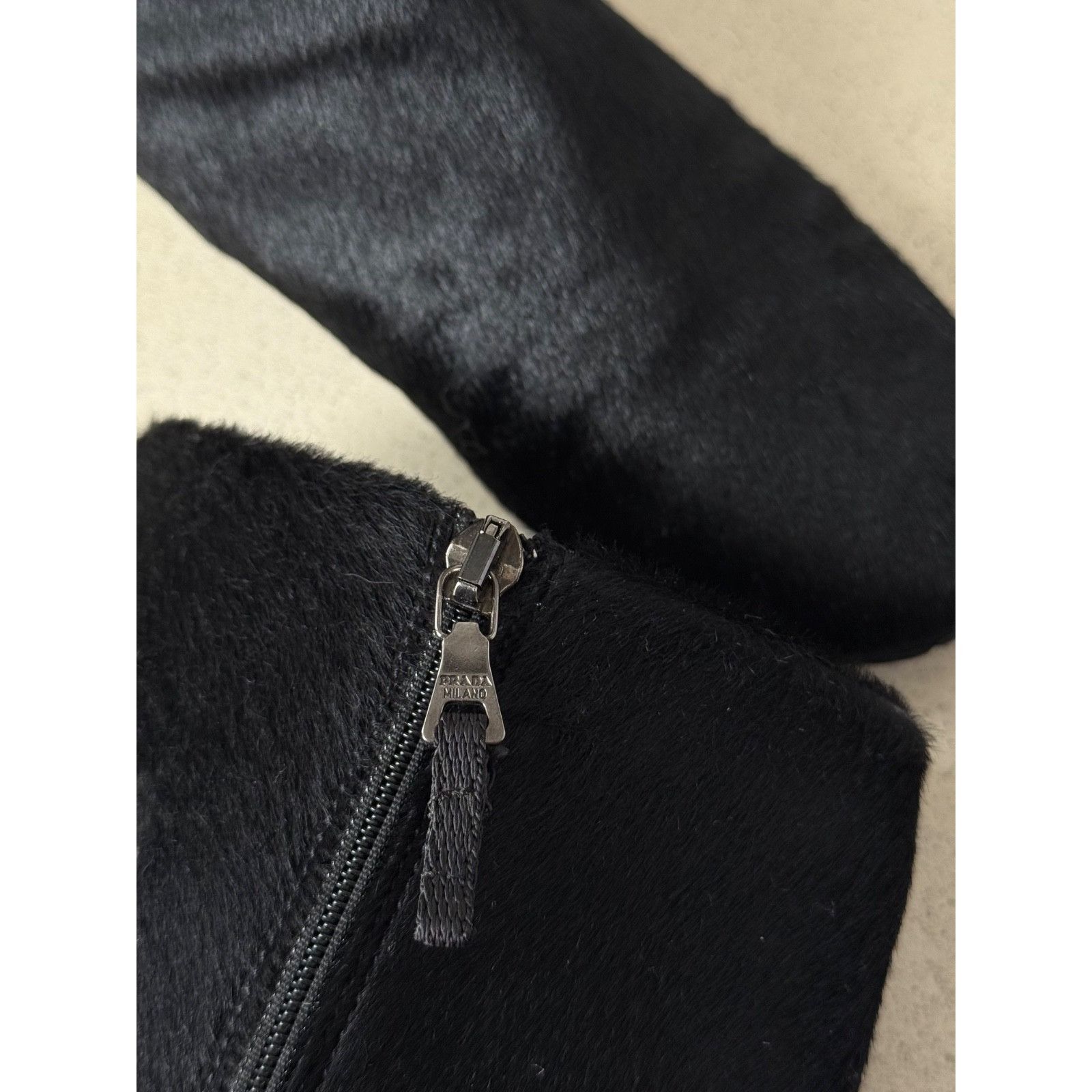 Prada Vintage Prada Pony Style Calfskin Riding Boots 36 / 6 Size US 6 / IT 36 - 18 Thumbnail