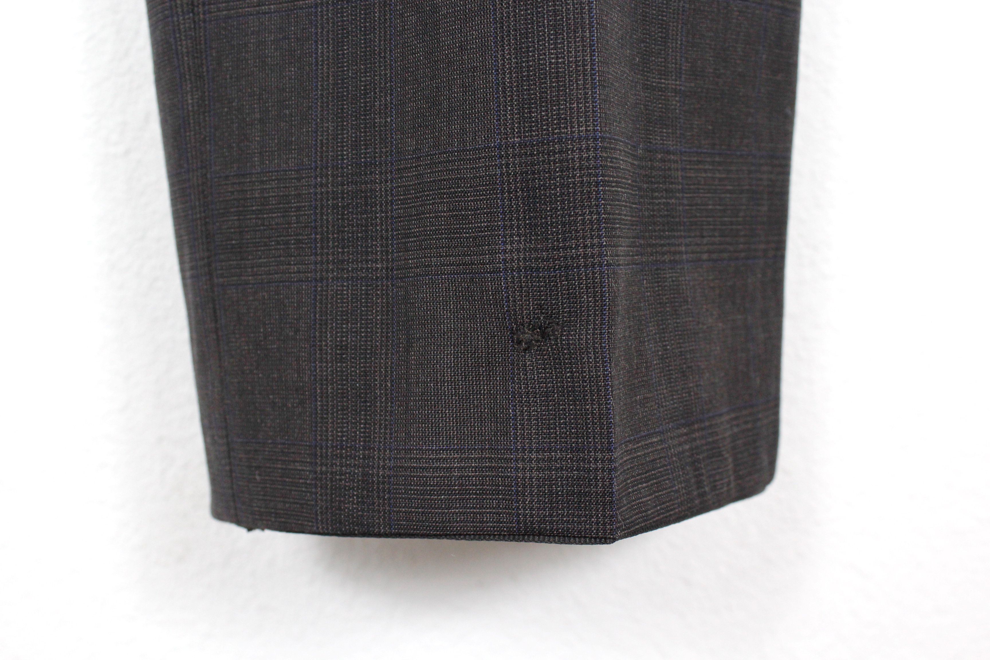Gucci Gucci by Tom Ford Plaid Check Wool Suit 54 R Size 42R - 16 Thumbnail