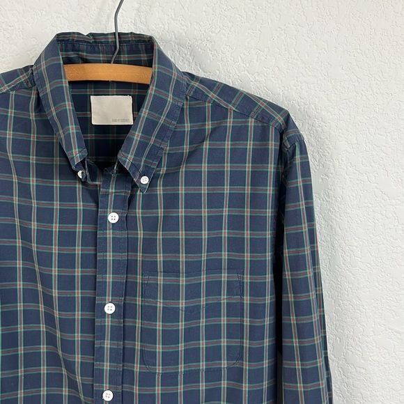 Band Of Outsiders Band of Outsiders Tartan Plaid Gridded Button Down Men's Shi Size US M / EU 48-50 / 2 - 1 Thumbnail