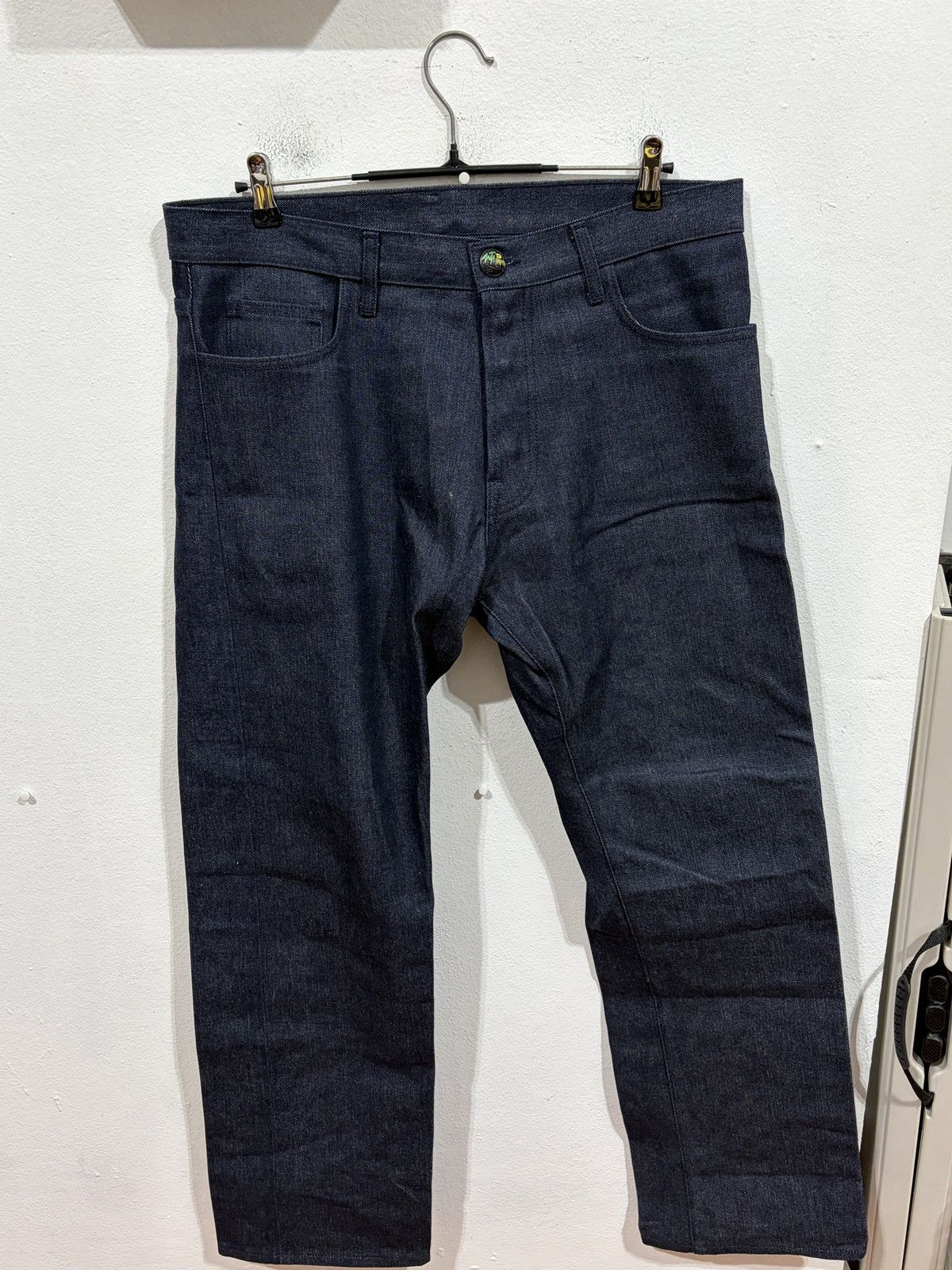 Matty Boy Matty Boy Anti Promo Blue Patched Denim Size US 34 / EU 50 - 7 Thumbnail