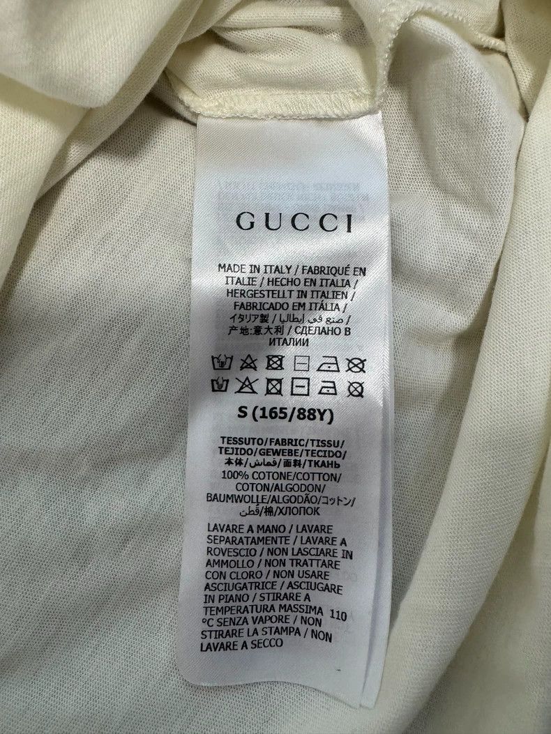 Gucci Gucci SS22 cat print round-neck short-sleeved T-shirt 2503- Size S / US 4 / IT 40 - 6 Thumbnail