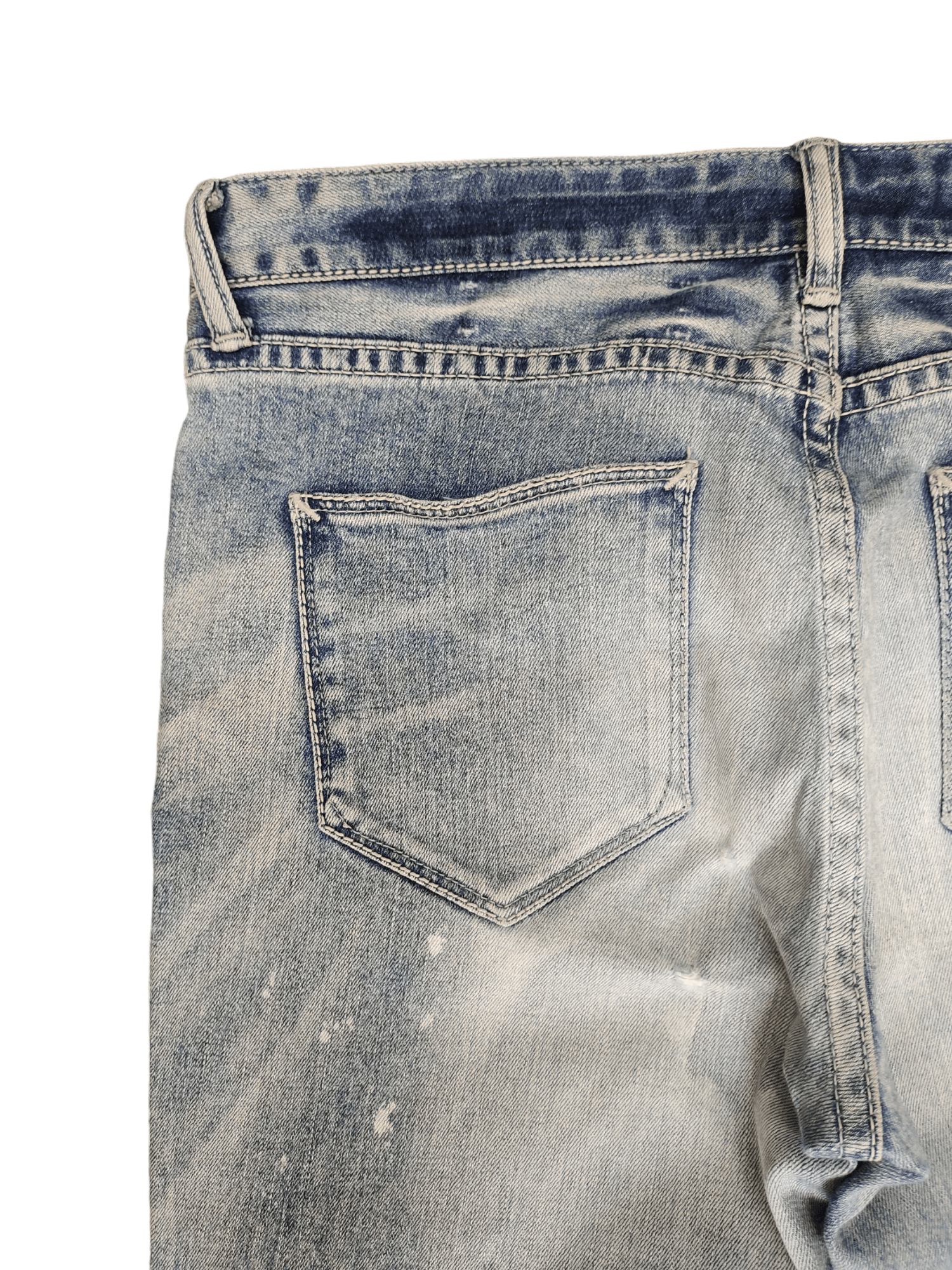GOSTAR DE FUGA Fuga Japan Distress Faded Denim Jeans Y2k Streetwear Size US 32 / EU 48 - 14 Thumbnail