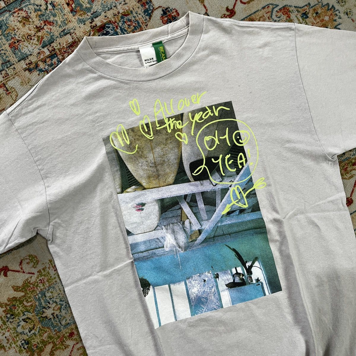 Beams Japan Vintage 2003 Beams Hilux x Miyako Yamazaki tshirt Size US M / EU 48-50 / 2 - 4 Thumbnail