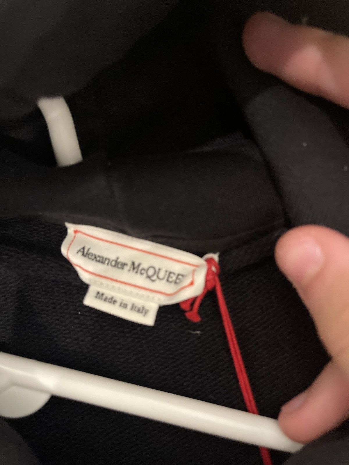 Alexander McQueen Alexander McQueen Grafitti Logo Popover Hoody Size US M / EU 48-50 / 2 - 2 Thumbnail