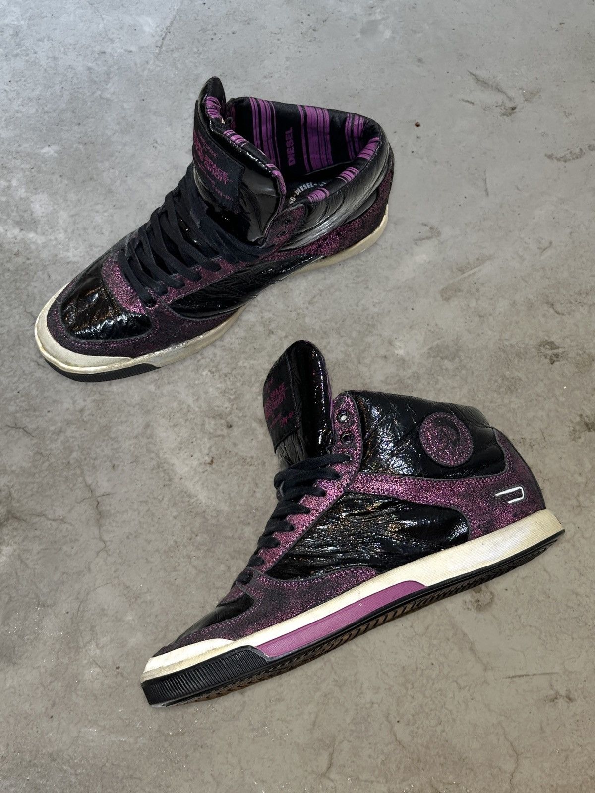 Diesel (SS08) DEEP W HI TOP Size US 10 / IT 40 - 6 Thumbnail
