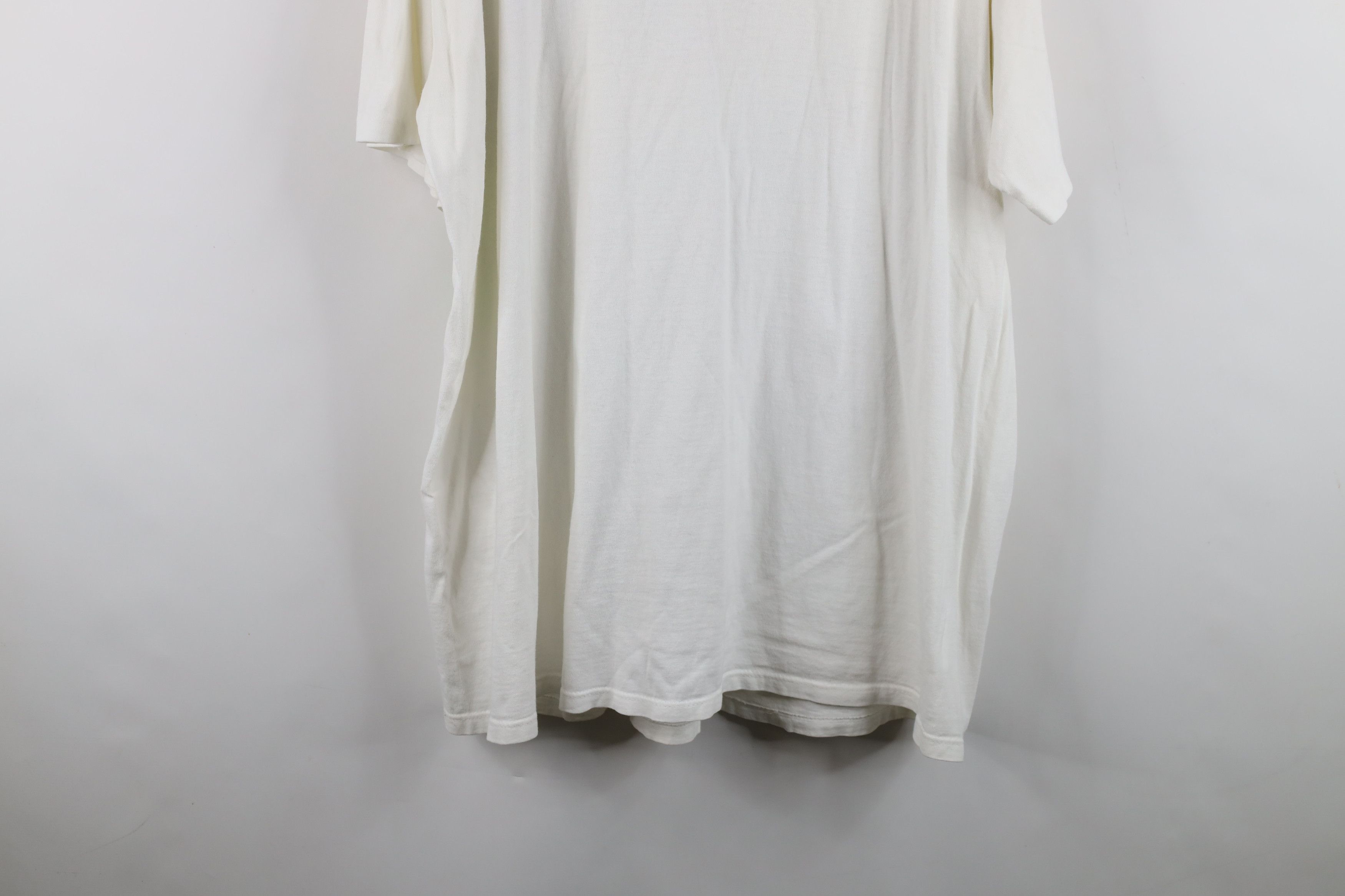 Vintage Vintage 90s Streetwear Night Gown Sleep T-Shirt White USA Size ONE SIZE - 15 Thumbnail